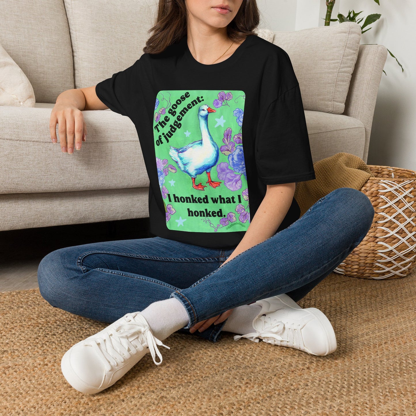 Goose of Judgment "I honked what I honked": feminist shirt