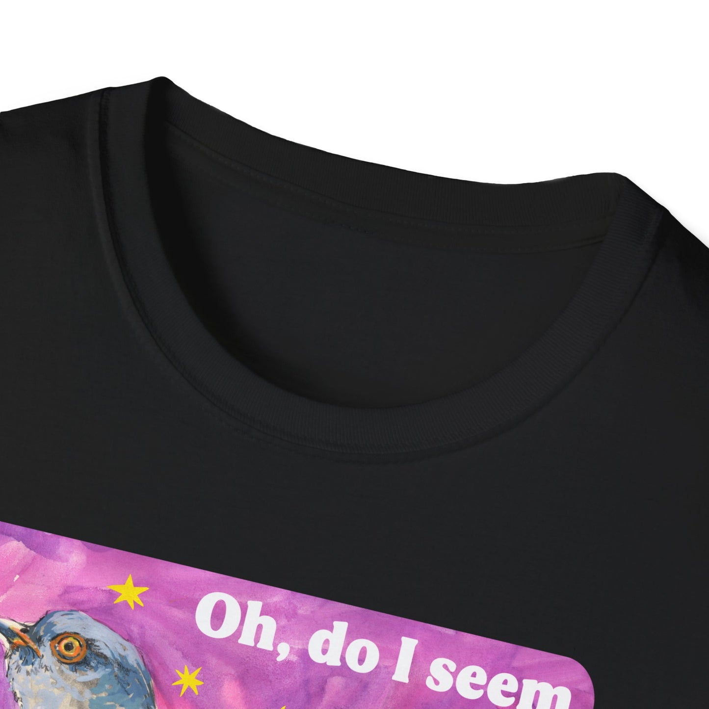Oh, do I seem wildly stressed? Could be because I have been paying attention: feminist shirt
