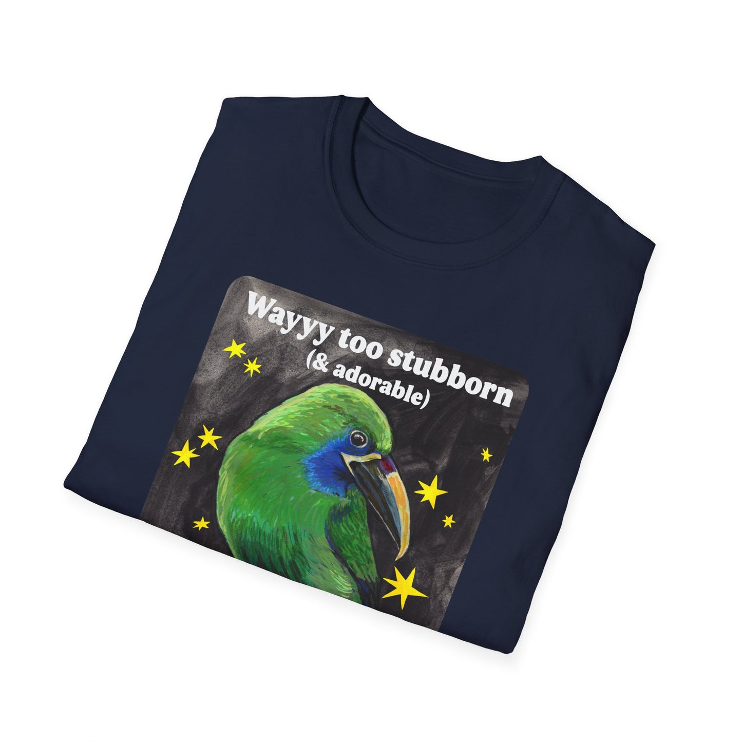 Way too stubborn and adorable to not have hope: feminist shirt