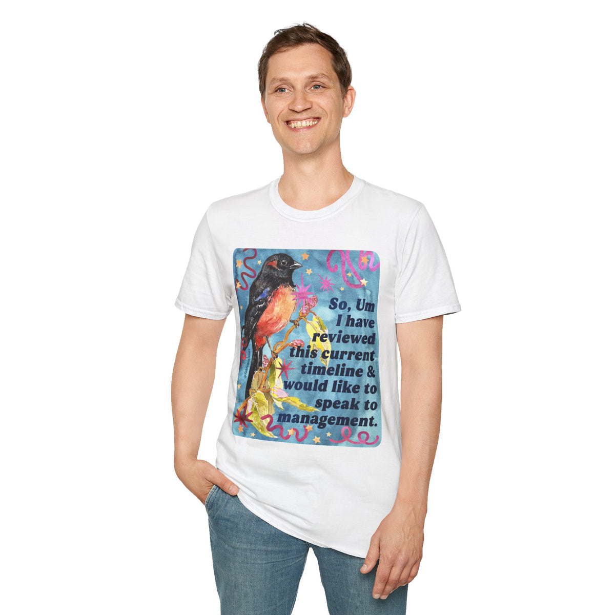 So Um I have reviewed this current timeline & would like to speak to management: feminist shirt