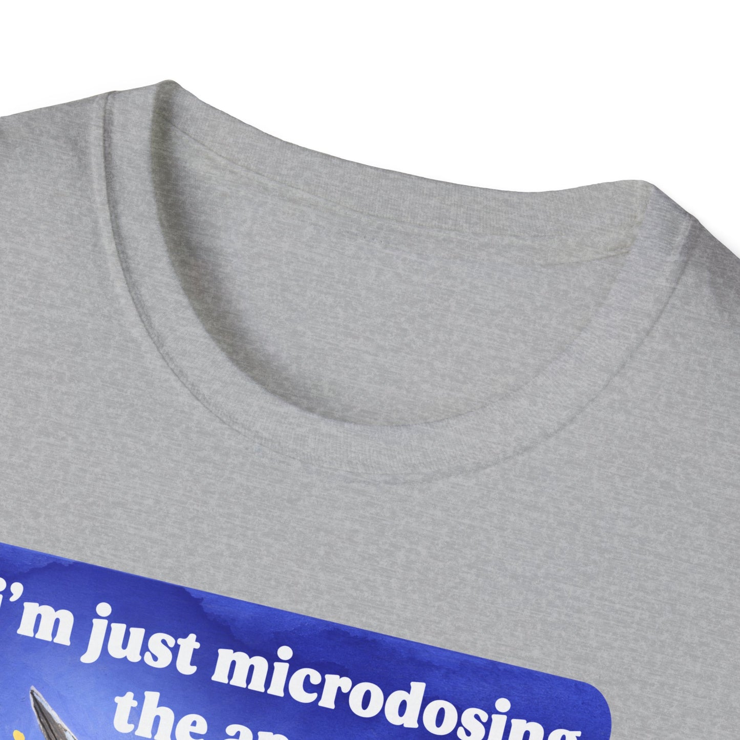 i'm just microdosing the apocalypse, whether i like it or not simply by staying informed and educated: feminist shirt