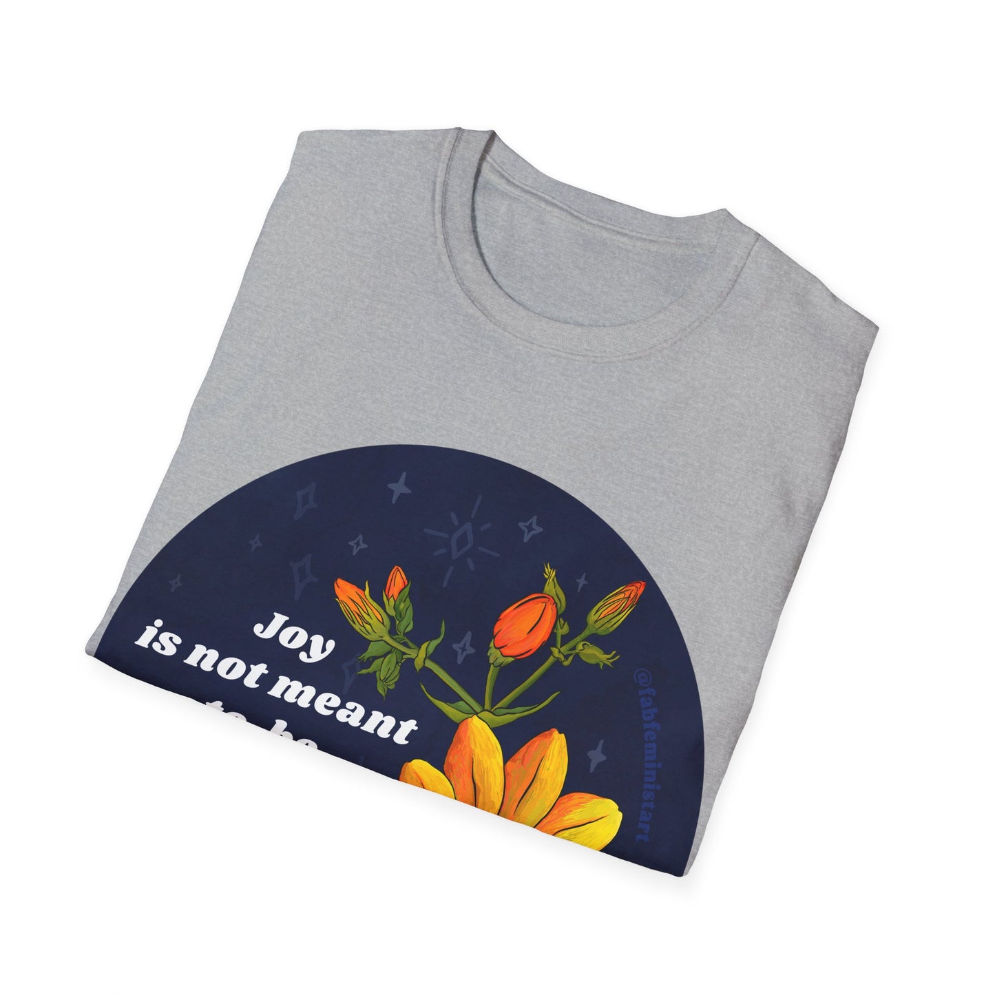 Joy is not meant to be a crumb, Mary Oliver: Feminist Shirt