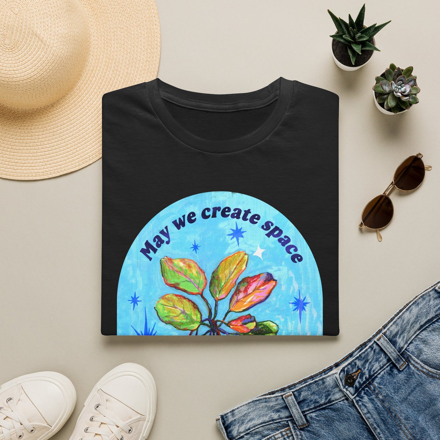 May we create space for joy and wonder: feminist shirt