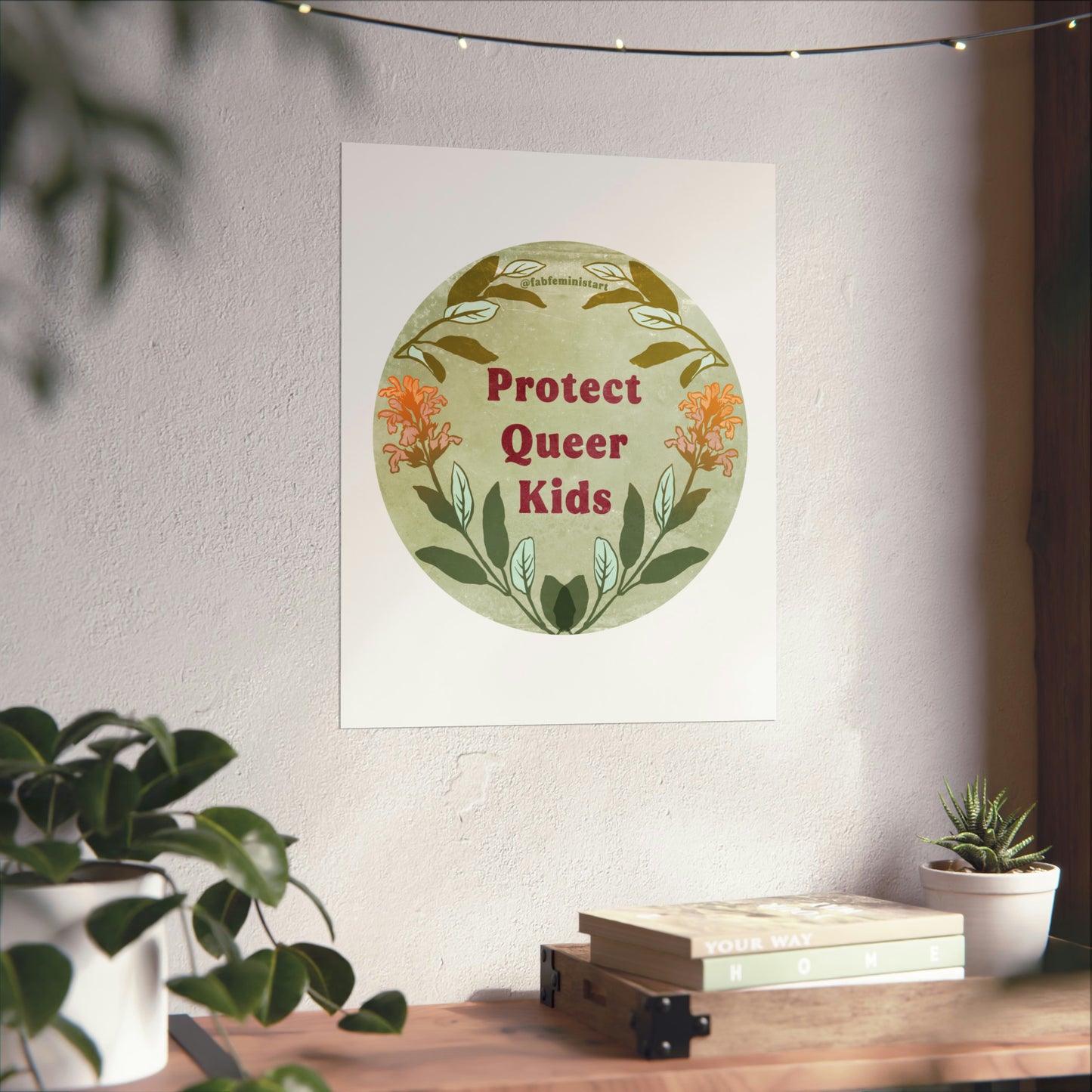 Protect Queer Kids: lgbt pride print