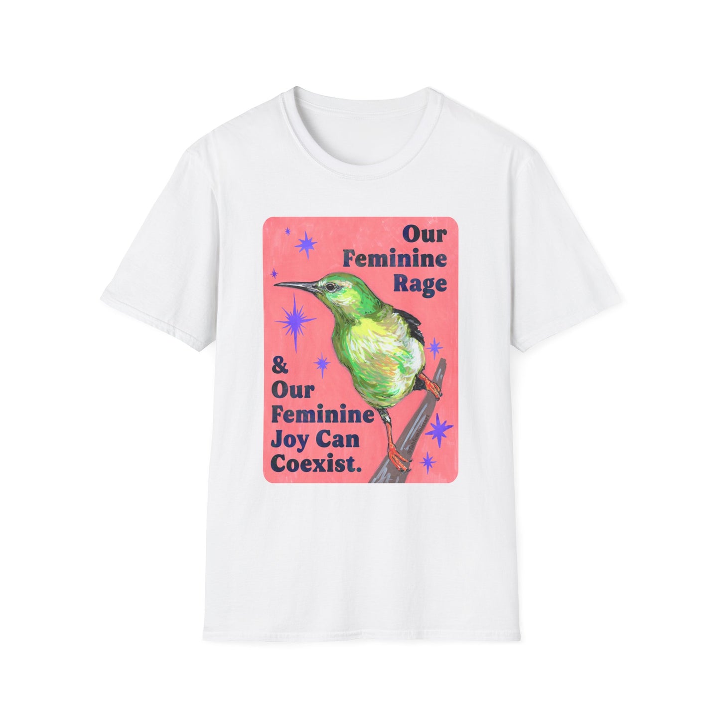 Our Feminine Rage & Our Feminine Joy Can Coexist: feminist shirt