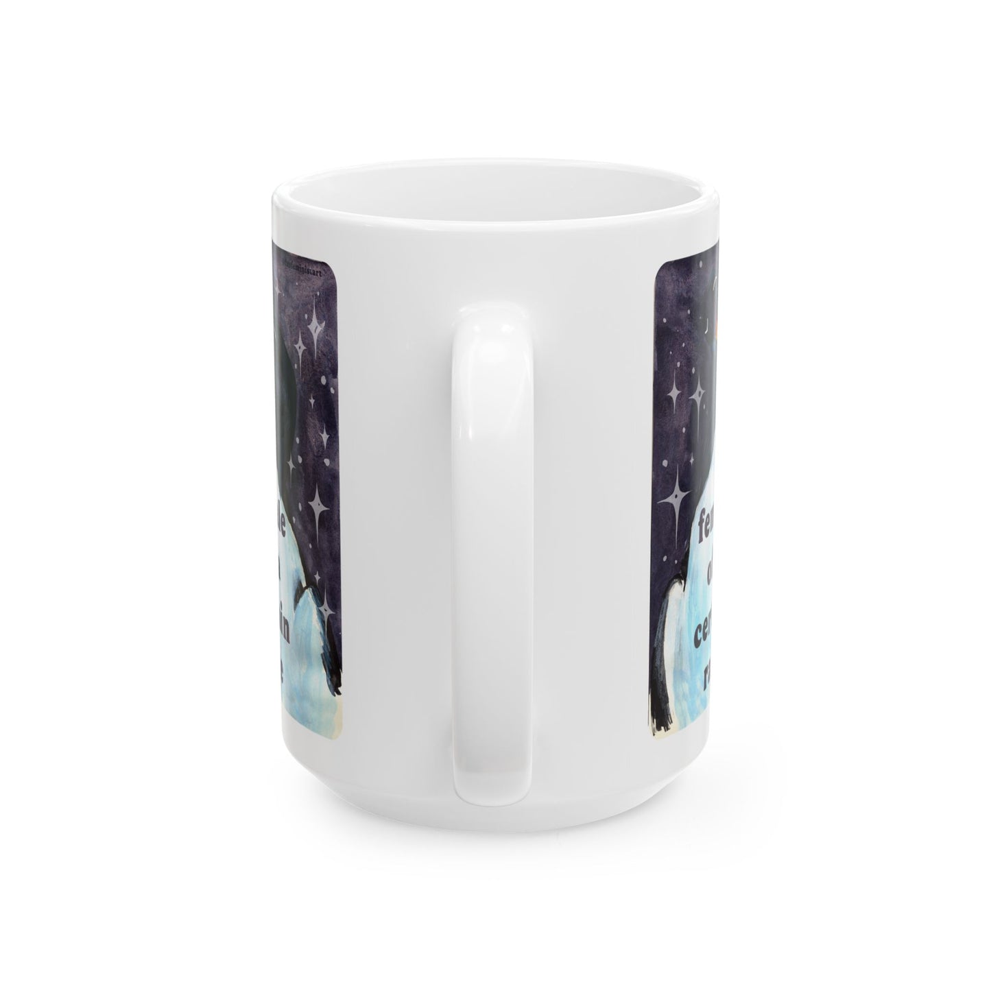 female of a certain rage: feminist mug