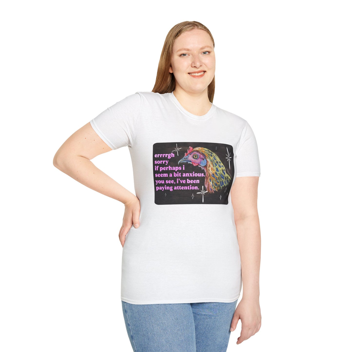 errrgh sorry if perhaps i seem a bit anxious. you see, i've been paying attention: feminist shirt
