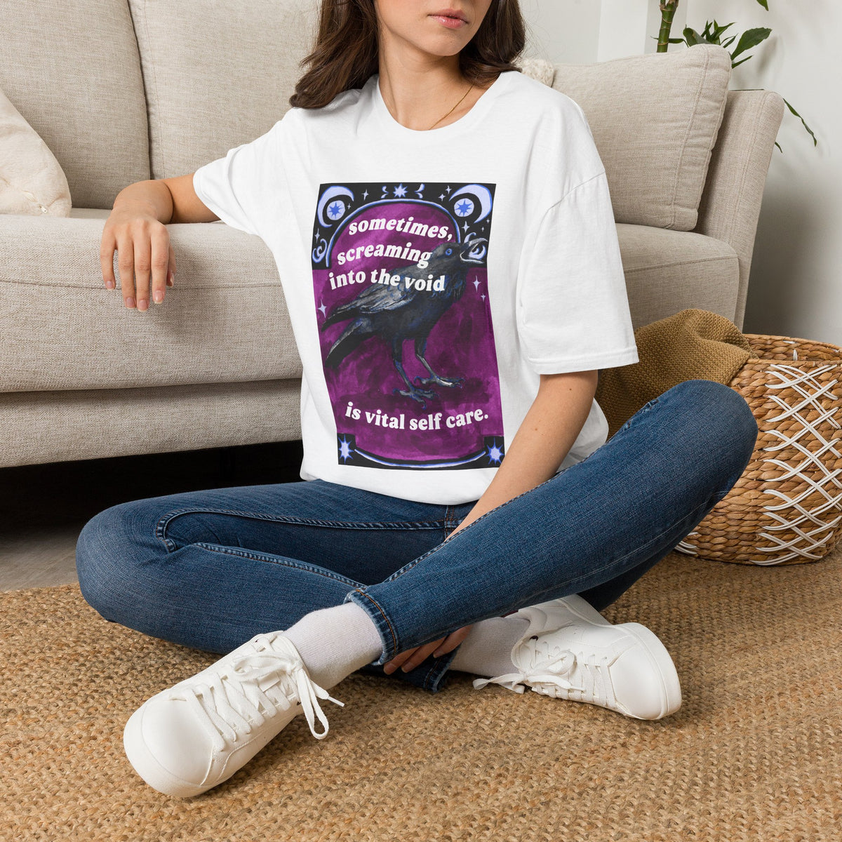 Sometimes Screaming Into the Void Is Self Care: Feminist Shirt