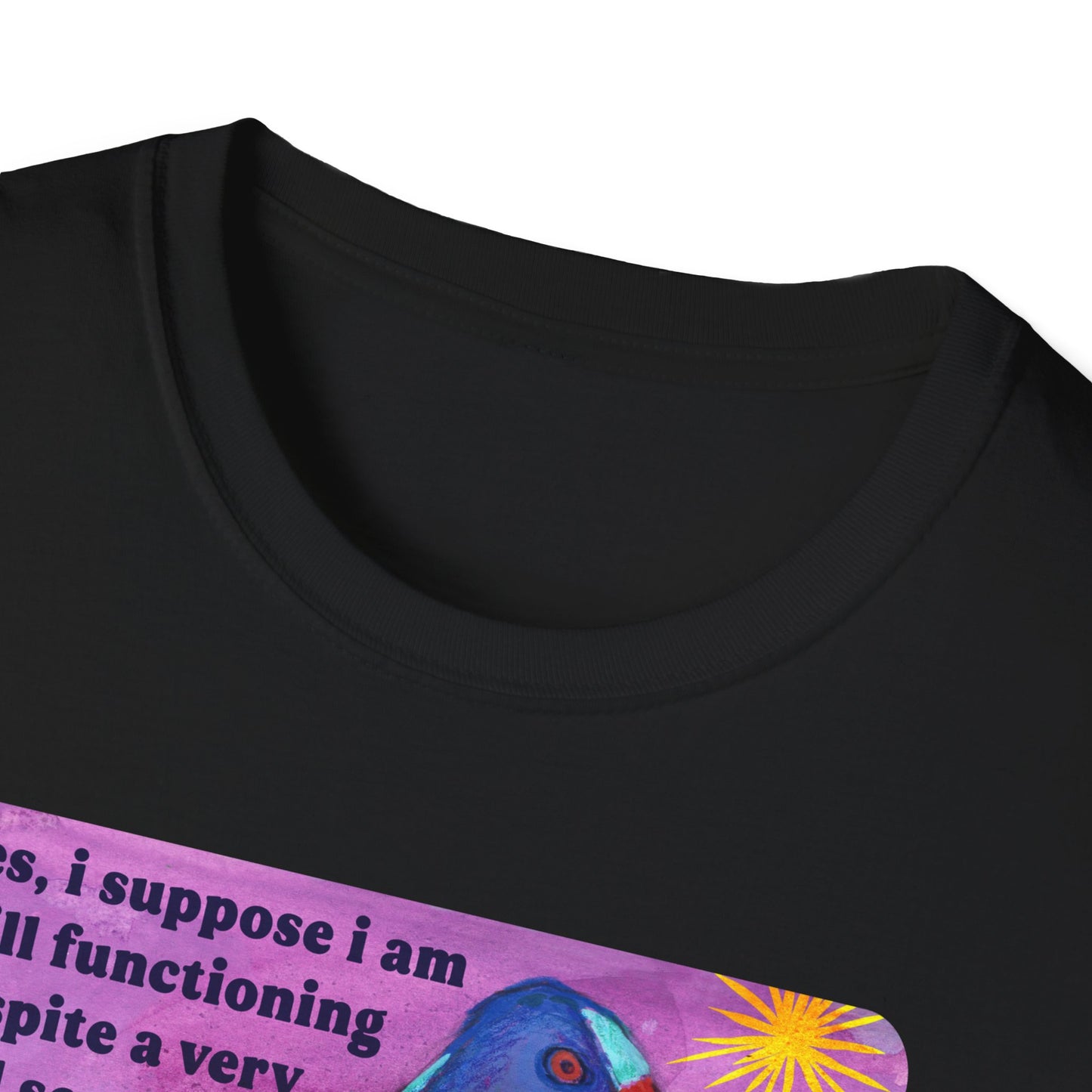 Yes i suppose i am still functioning despite a very real sense of impending doom... but at what cost: feminist shirt