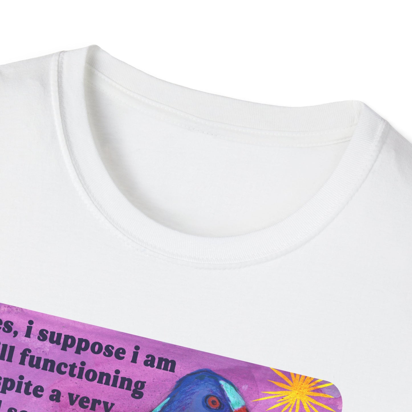 Yes i suppose i am still functioning despite a very real sense of impending doom... but at what cost: feminist shirt