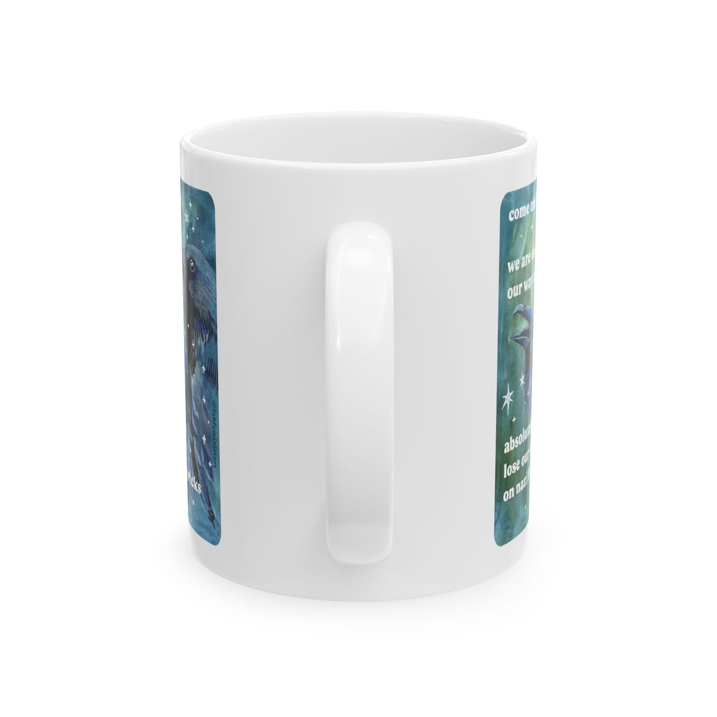 Come on bestie we are on our way to absolutely lose our shit on n*zi fascist pricks: feminist mug