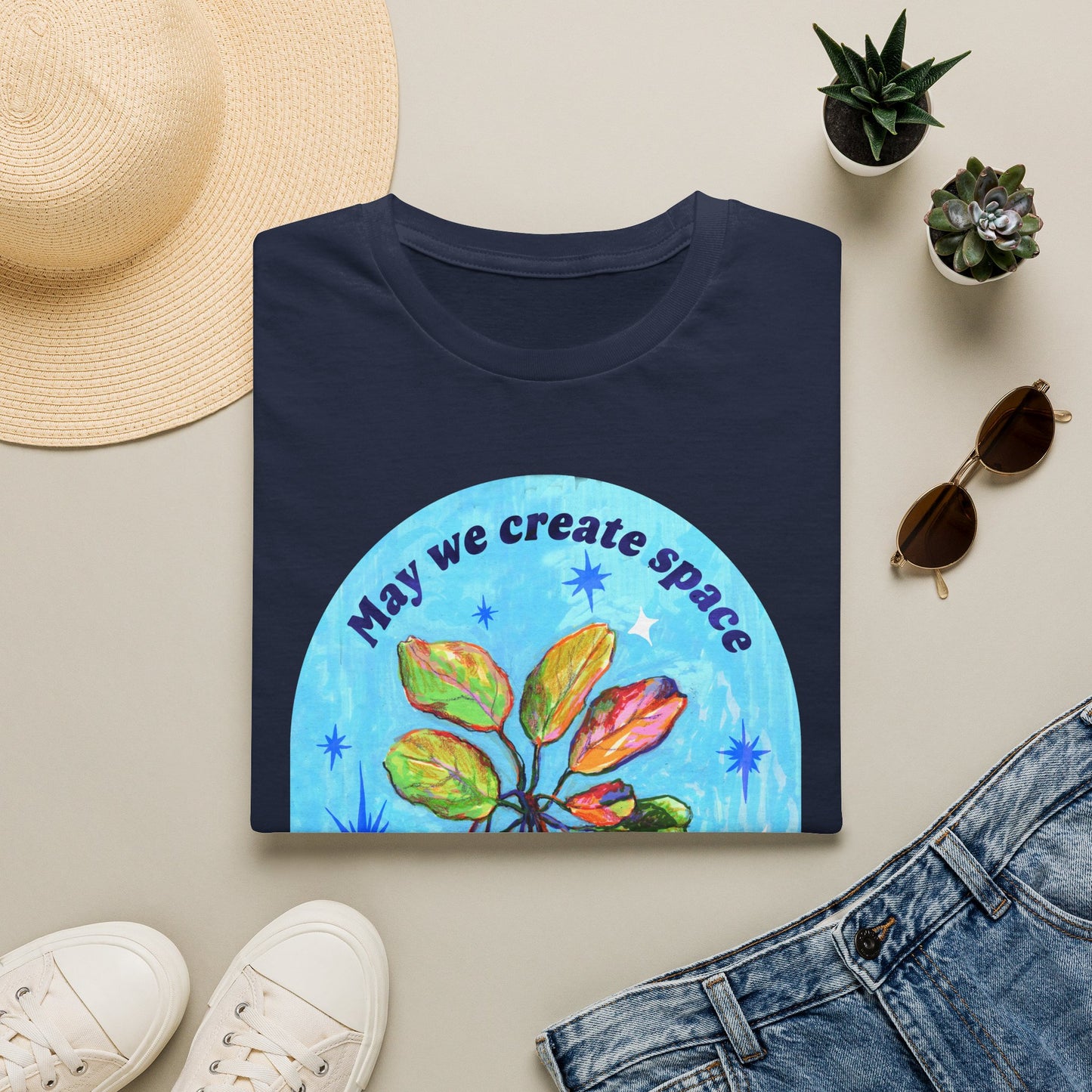 May we create space for joy and wonder: feminist shirt