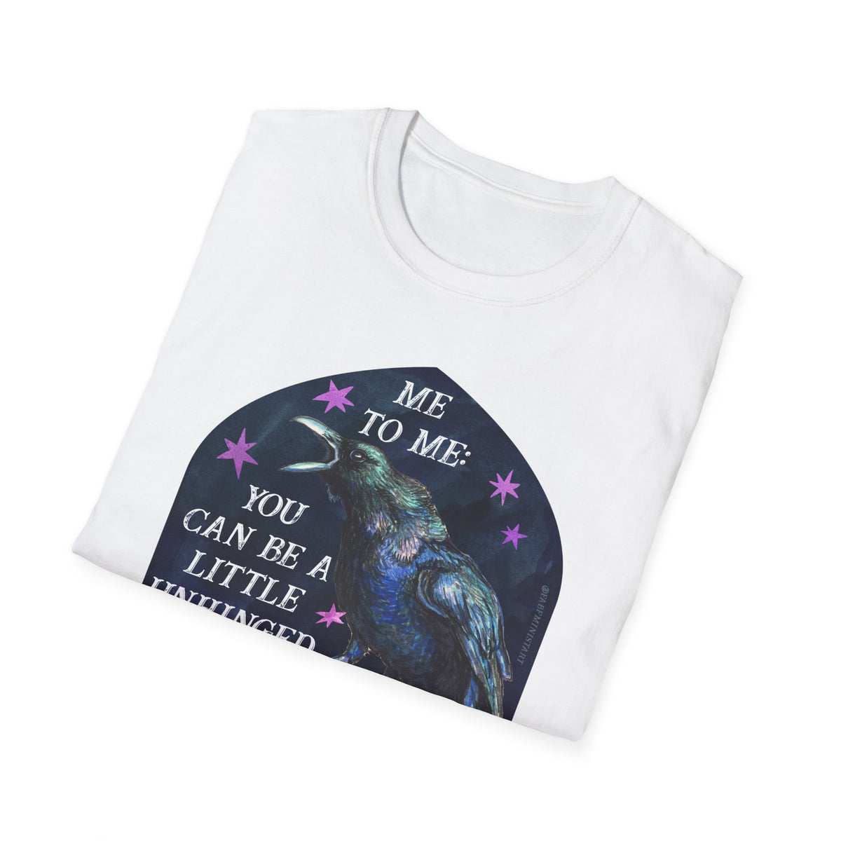 me to me: you can be a little unhinged today. as a treat: feminist shirt
