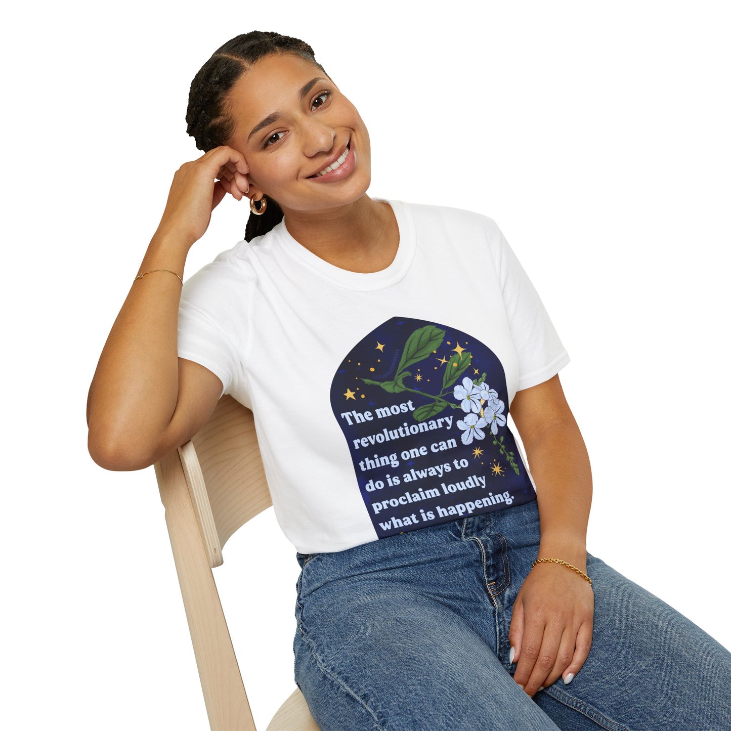 The most revolutionary thing one can do is always to proclaim loudly what is happening, Rosa Luxemburg: Feminist Shirt