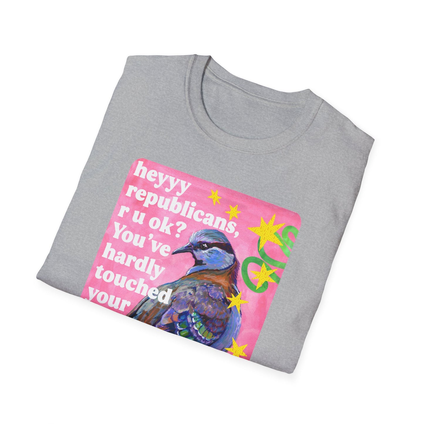 heyyy republicans, r u ok? You've hardly touched your critical thinking skills: feminist shirt