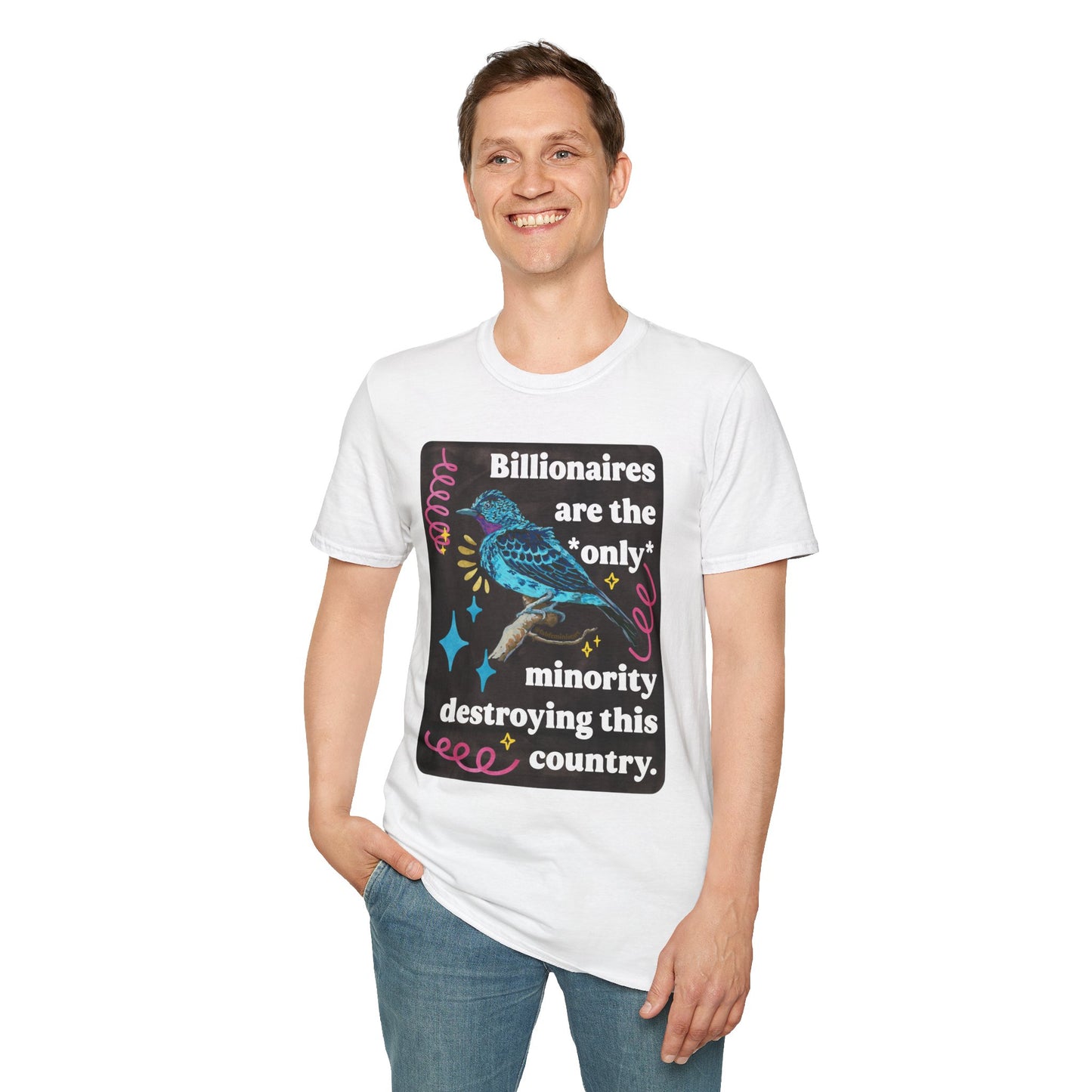 Billionaires are the *only* minority destroying this country: feminist shirt
