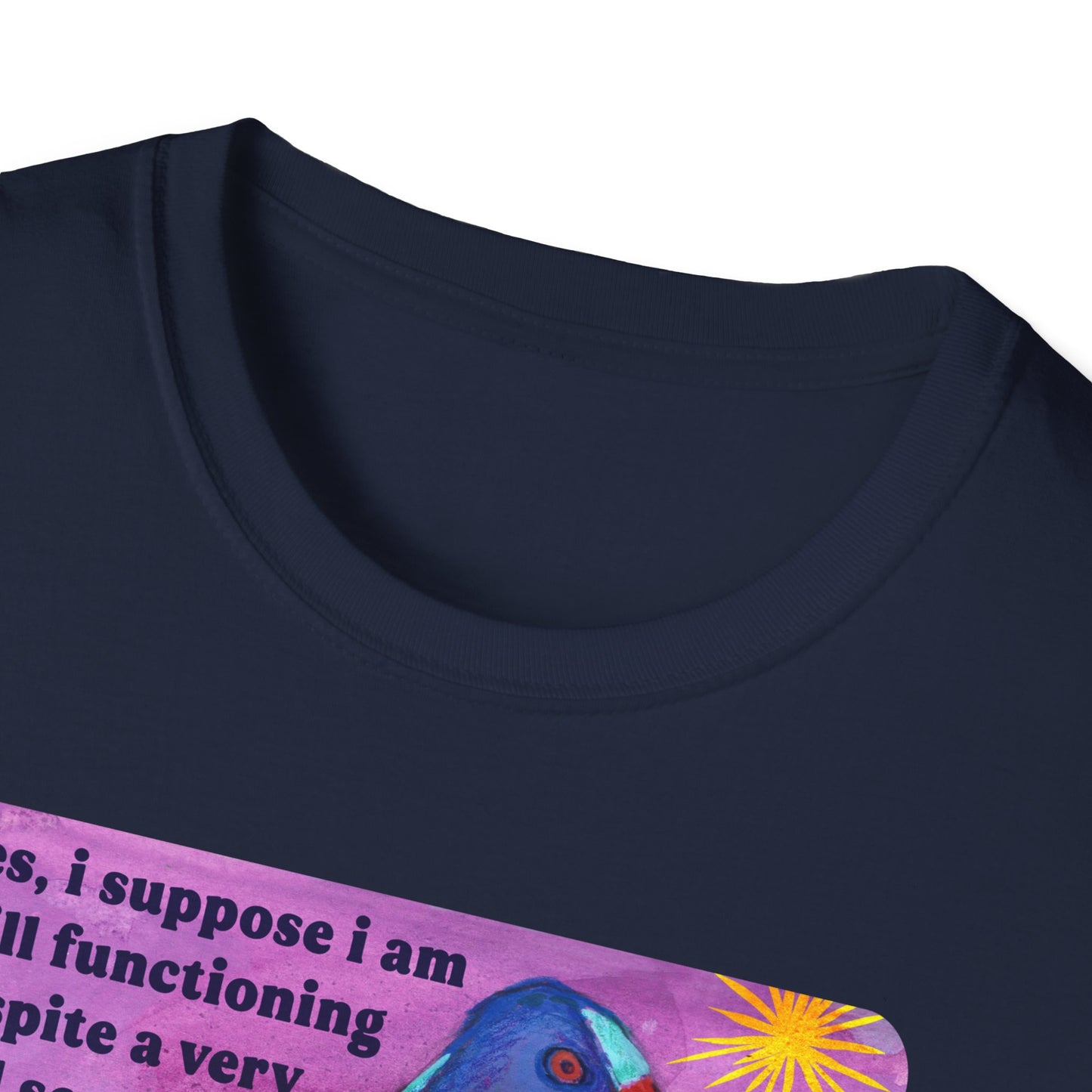 Yes i suppose i am still functioning despite a very real sense of impending doom... but at what cost: feminist shirt