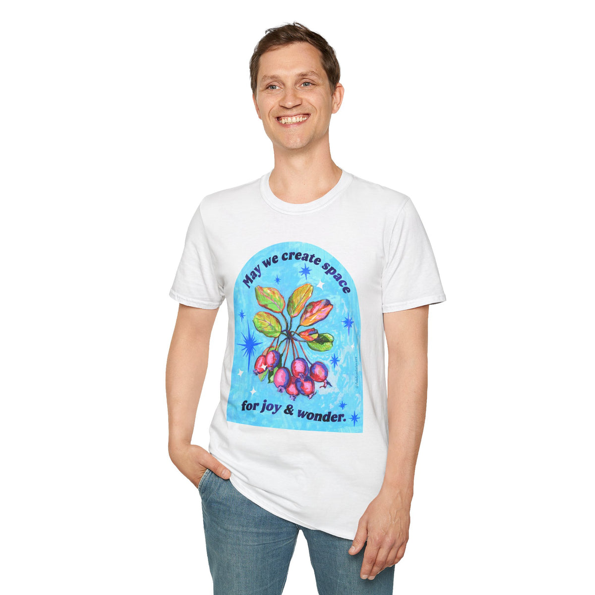 May we create space for joy and wonder: feminist shirt
