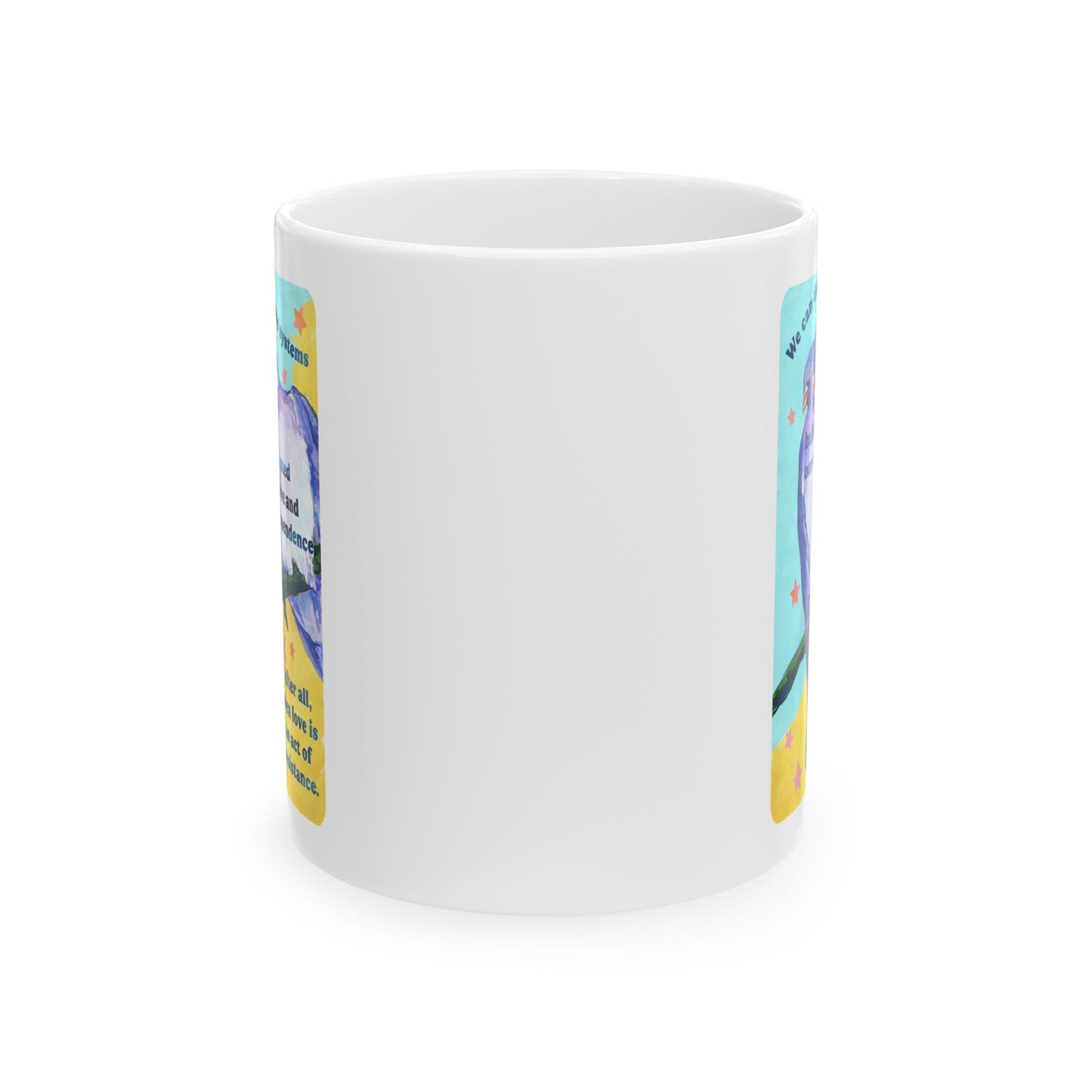We can disrupt these systems by building our own: feminist mug
