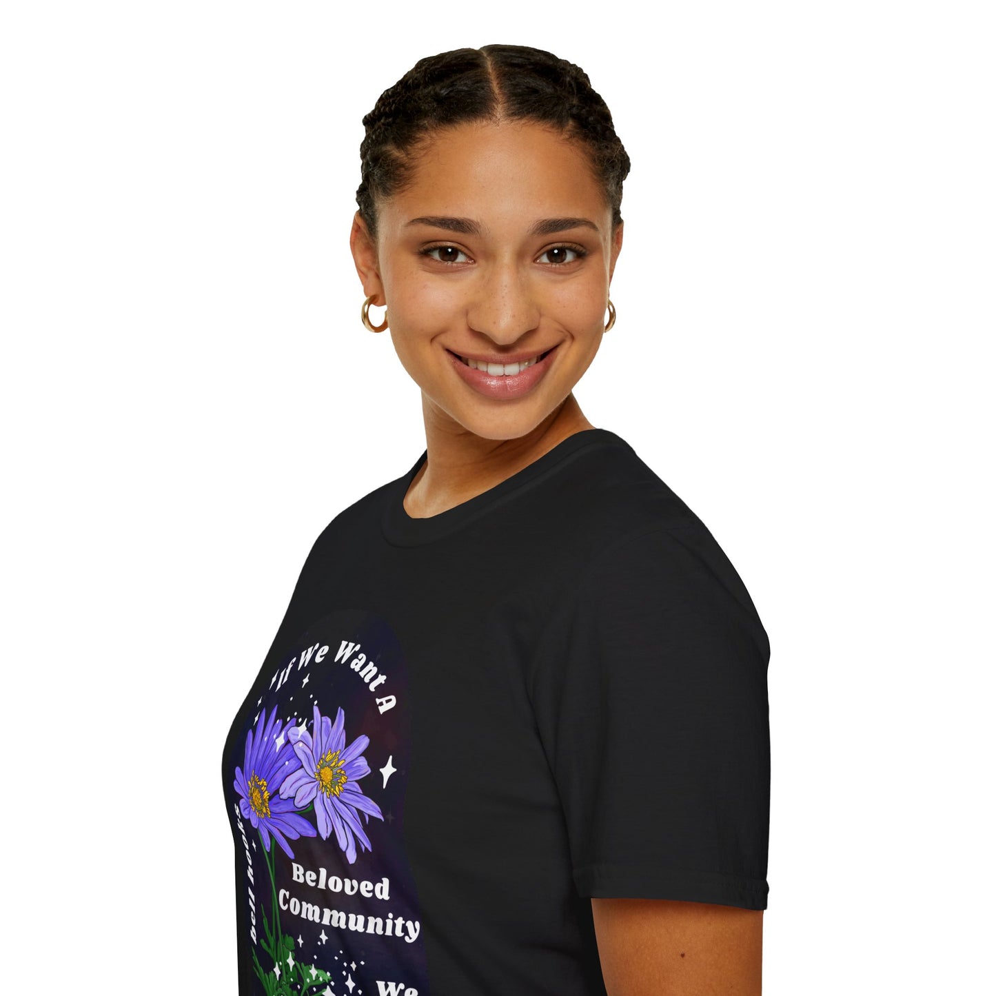 If we want a beloved community we must stand for justice, bell hooks: Feminist Shirt