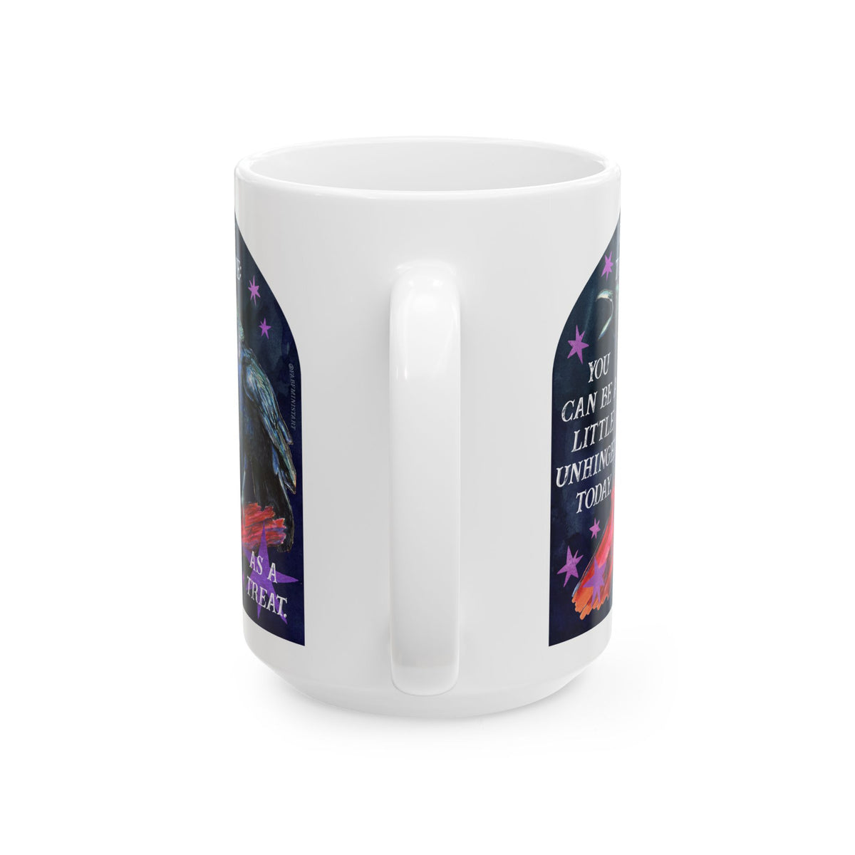 me to me: you can be a little unhinged today. as a treat: feminist mug