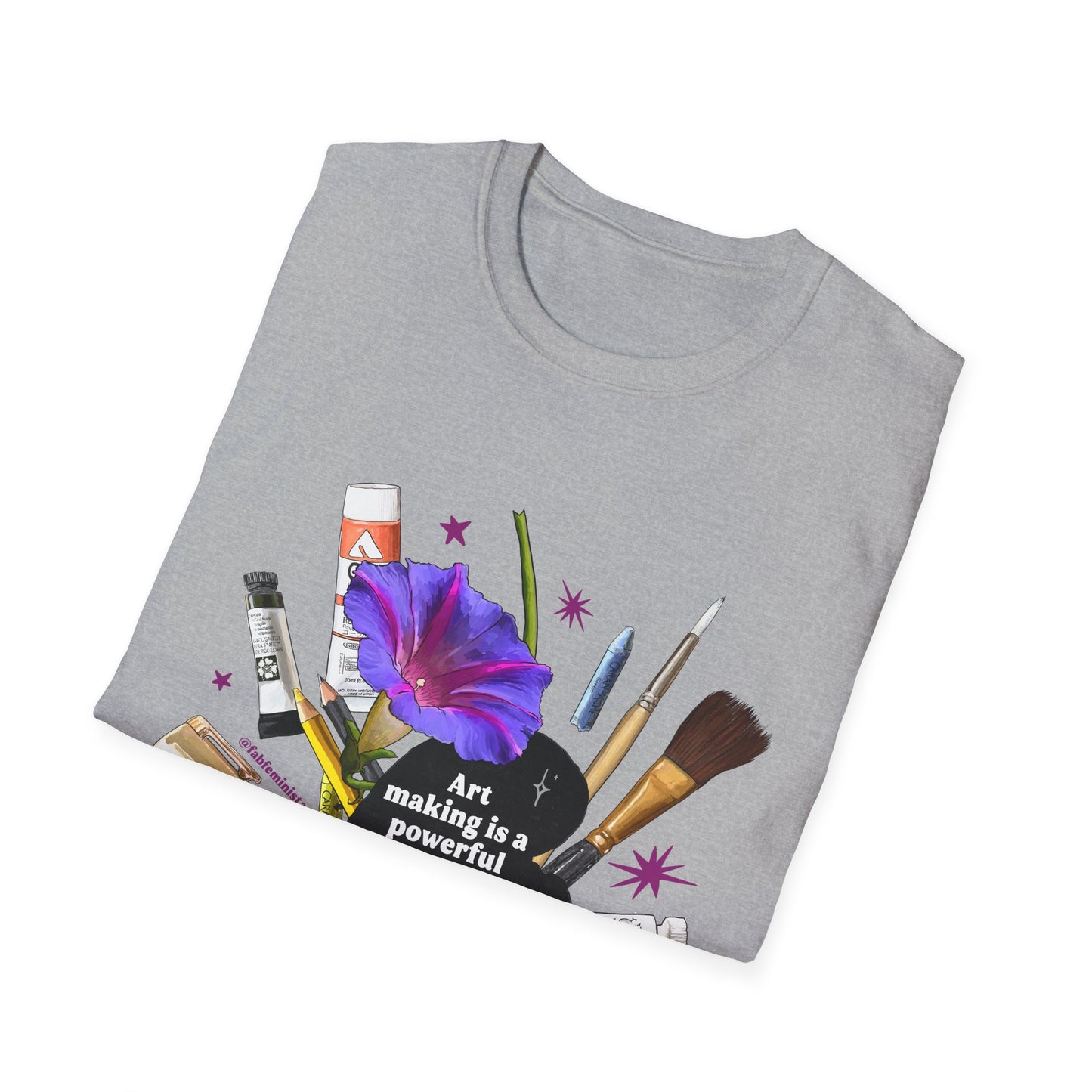 Art Making is a Powerful Tool for Collective Joy: Feminist Shirt