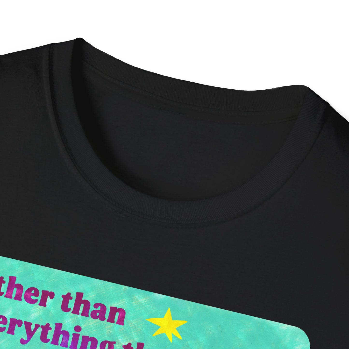 Other than everything that's happening... I'm fine. Totally fine: feminist shirt