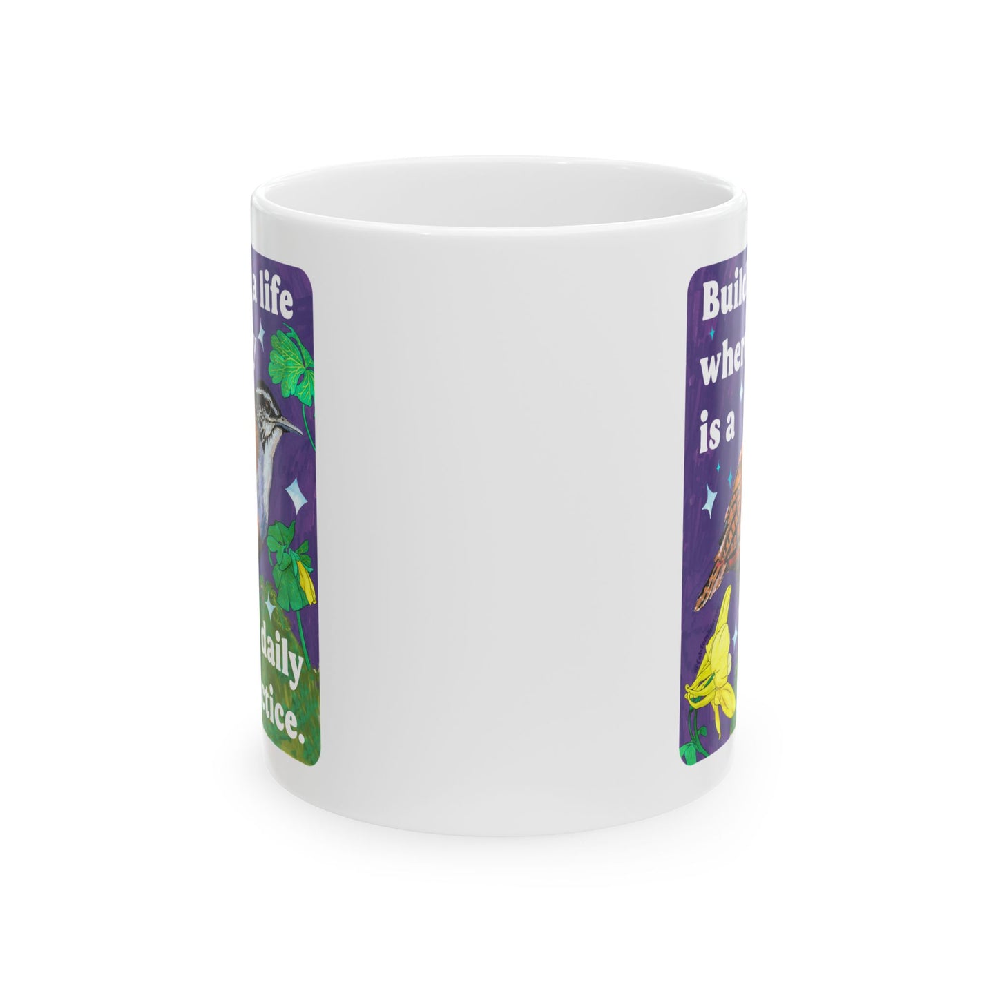 Building a life where joy is a daily practice: feminist mug
