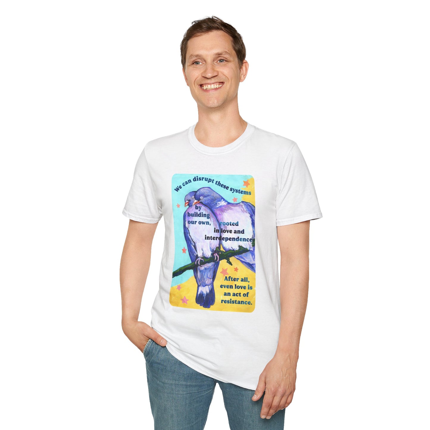 We can disrupt these systems by building our own: feminist shirt