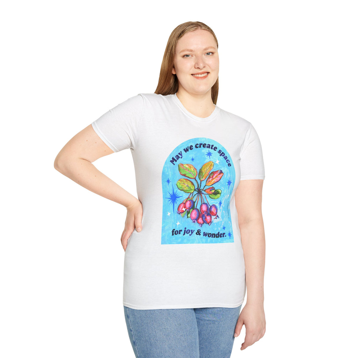 May we create space for joy and wonder: feminist shirt