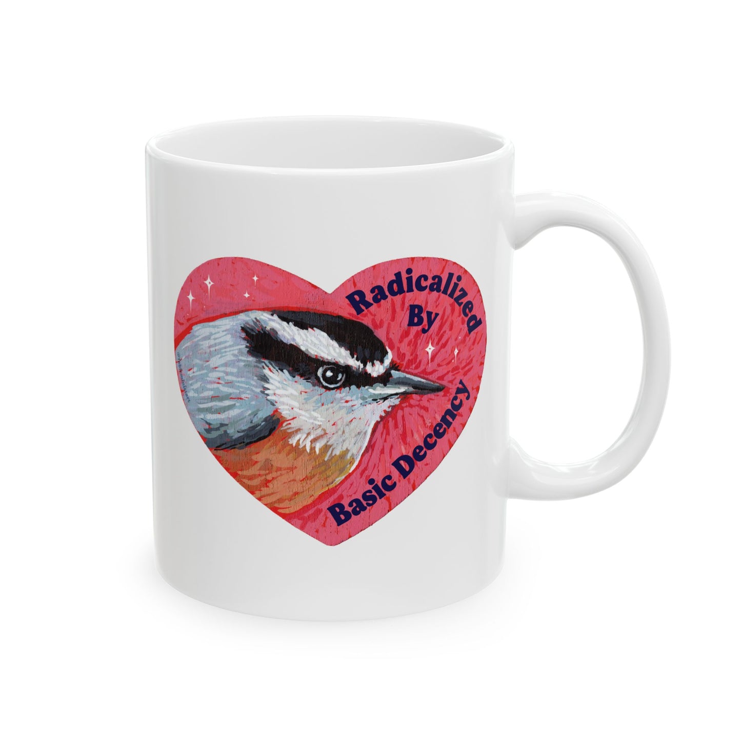 Radicalized By Basic Decency: feminist mug