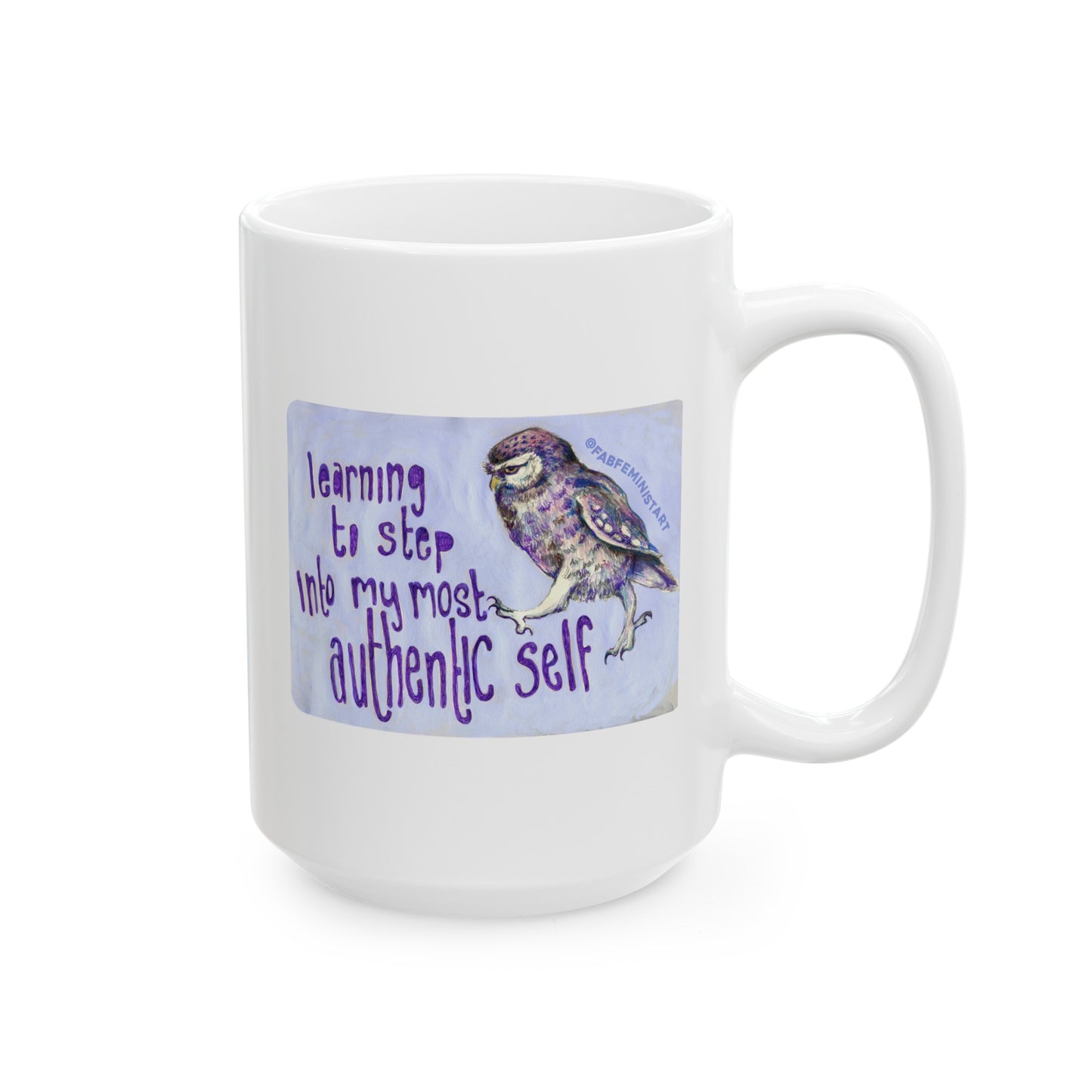 Learning To Step Into My Most Authentic Self: Mental Health Mug