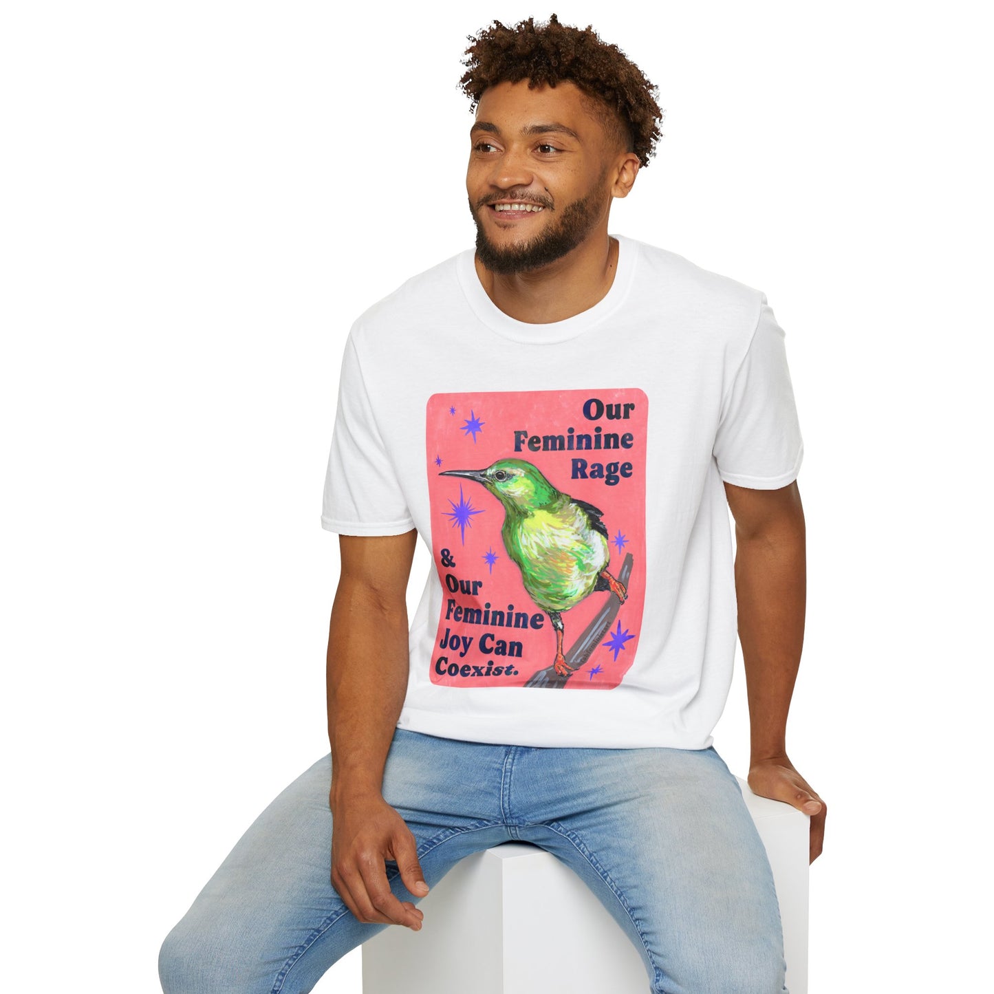 Our Feminine Rage & Our Feminine Joy Can Coexist: feminist shirt