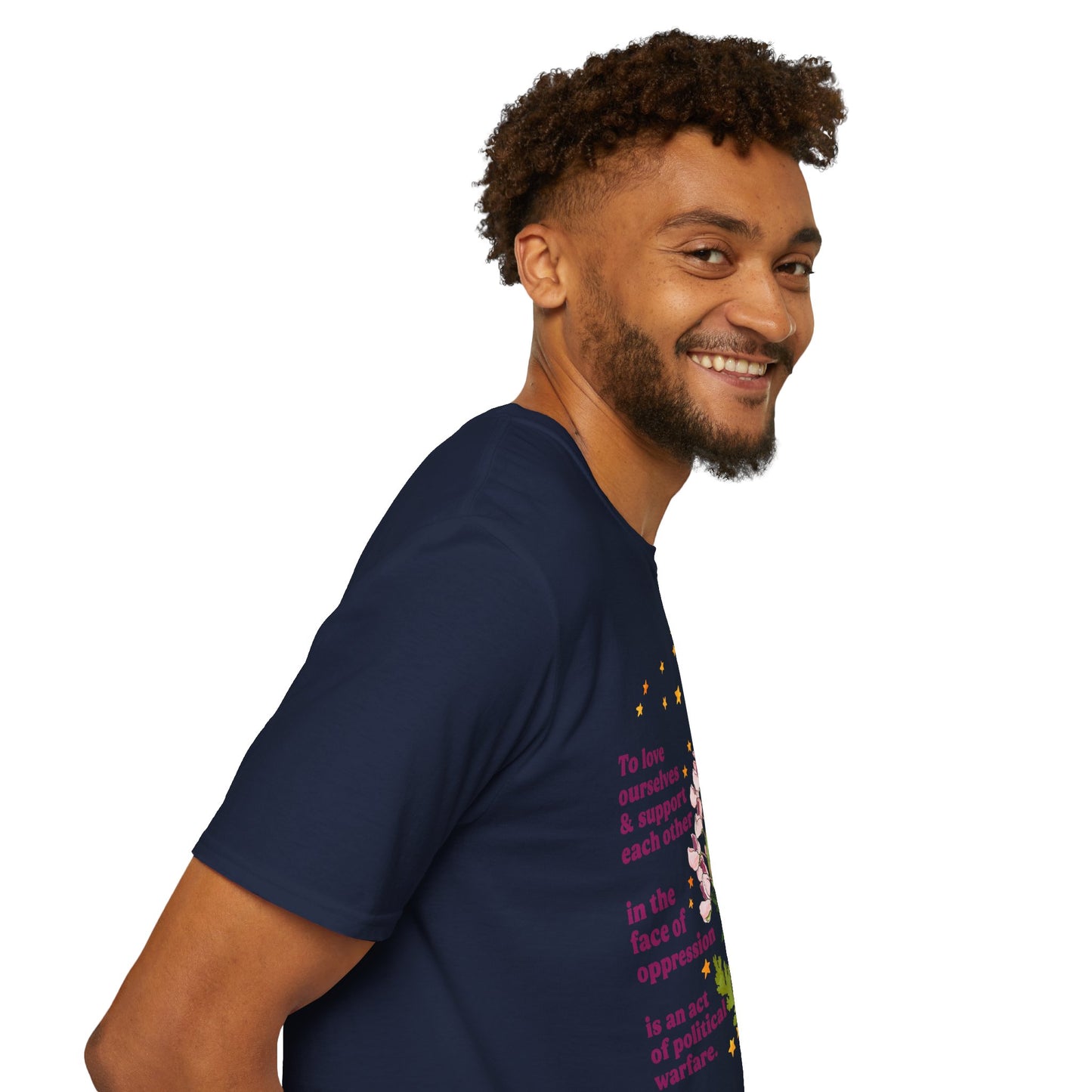To love ourselves and support each other in the face of oppression is an act of political warfare, Audre Lorde: feminist shirt
