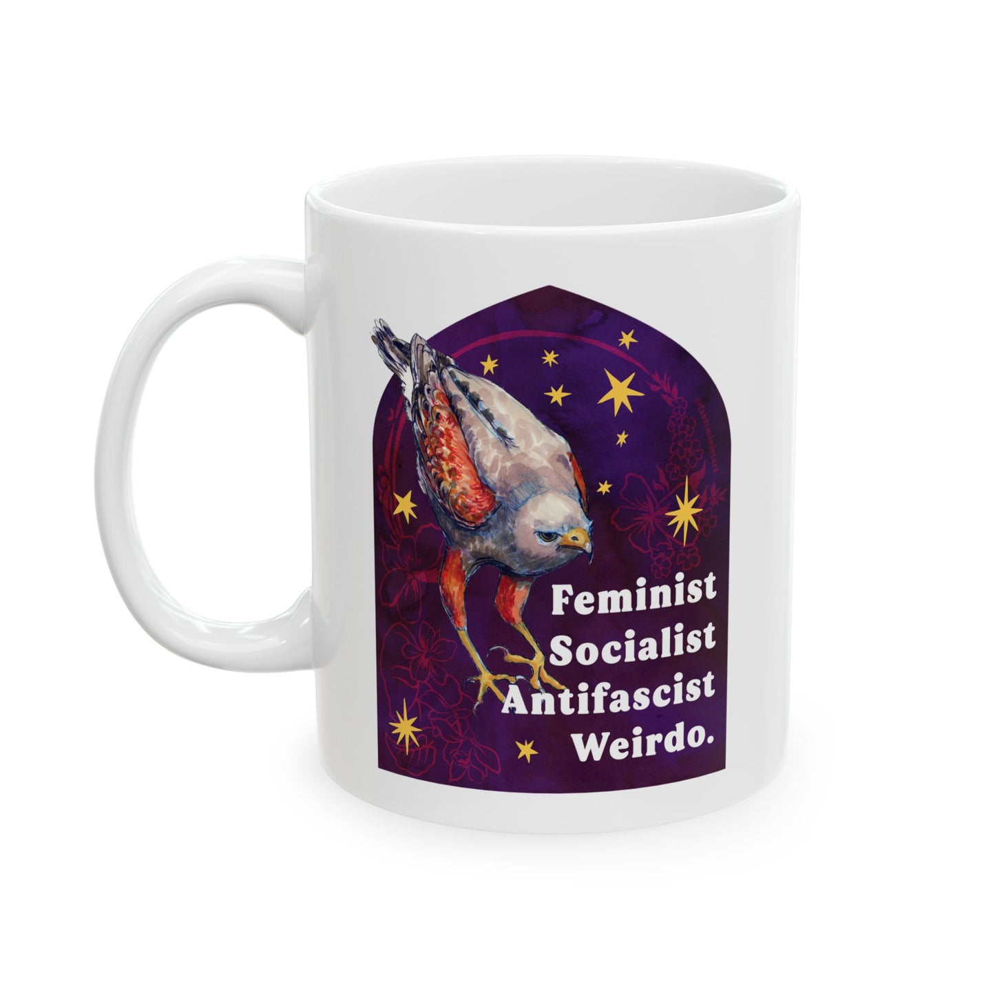 Feminist Socialist Antifascist Weirdo: feminist mug