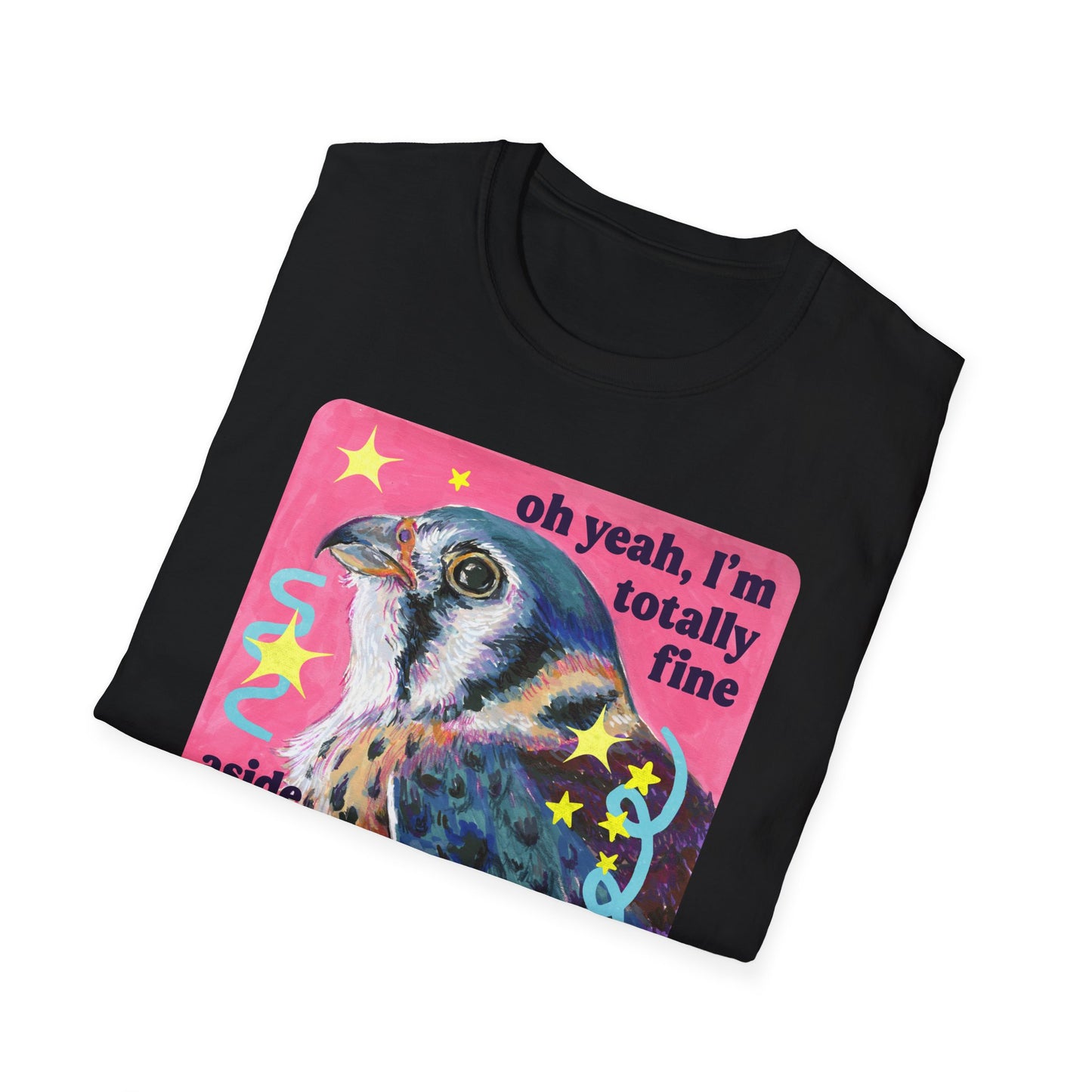 oh yeah, I'm totally fine aside from all the fascists and naz*s taking over and whatnot: feminist shirt