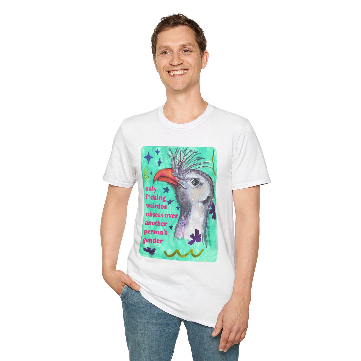 Only F*cking Weirdos Obsess Over Another Person's Gender: feminist shirt