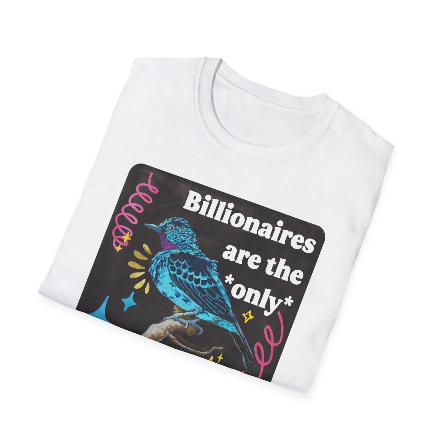 Billionaires are the *only* minority destroying this country: feminist shirt