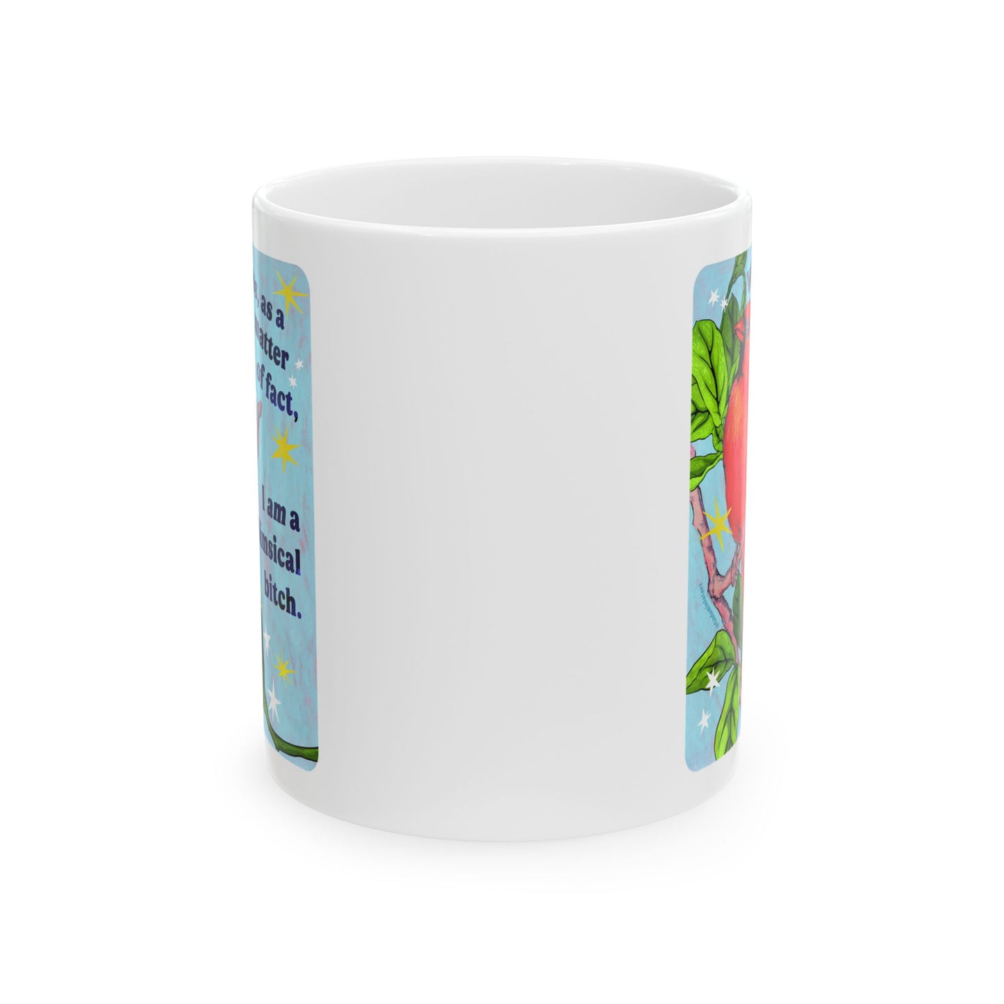 Why yes, as a matter of fact, I *am* a whimsical bitch: feminist mug
