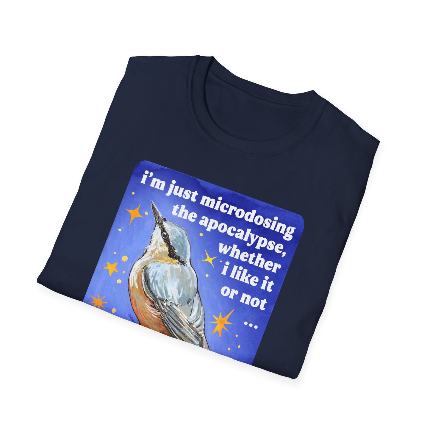 i'm just microdosing the apocalypse, whether i like it or not simply by staying informed and educated: feminist shirt