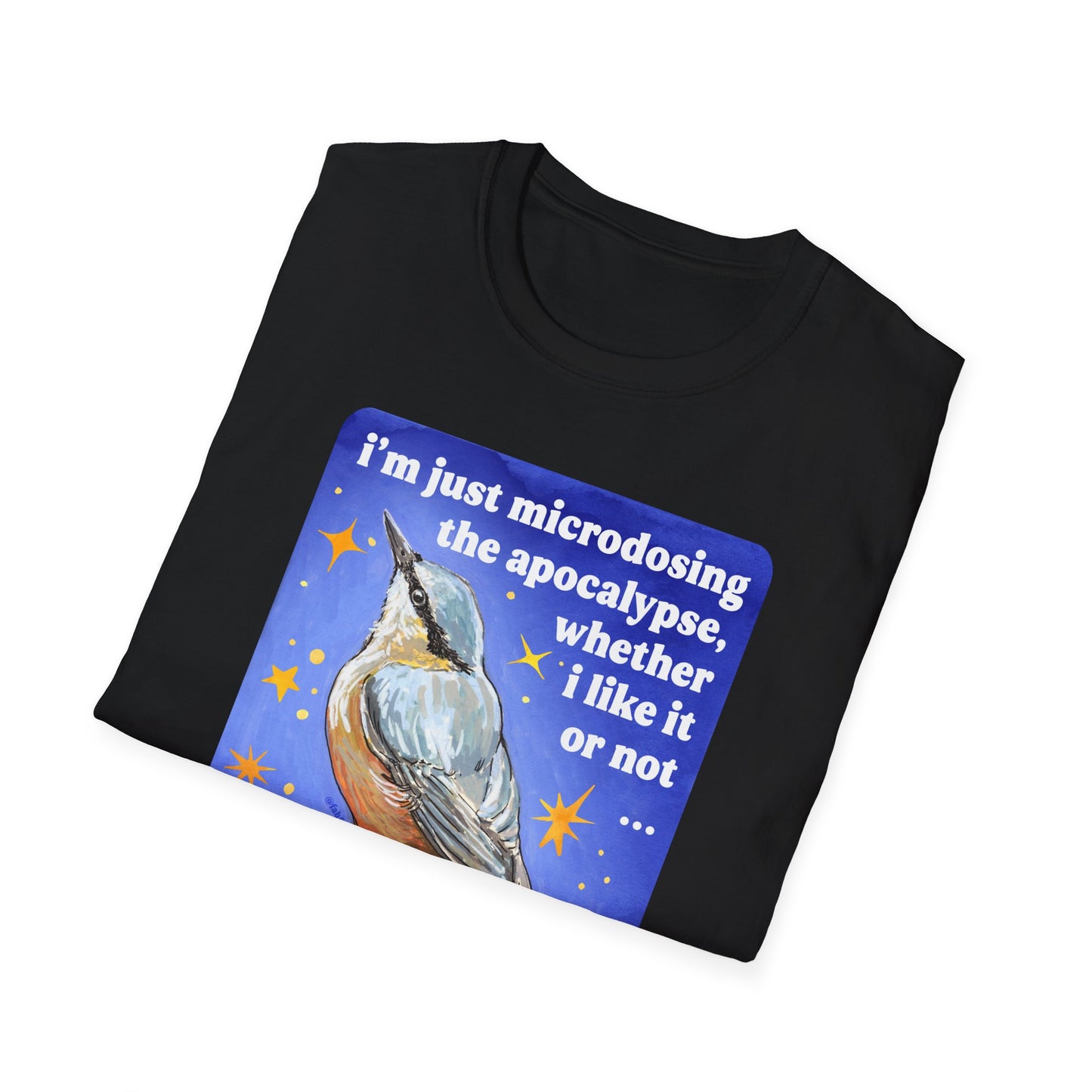 i'm just microdosing the apocalypse, whether i like it or not simply by staying informed and educated: feminist shirt