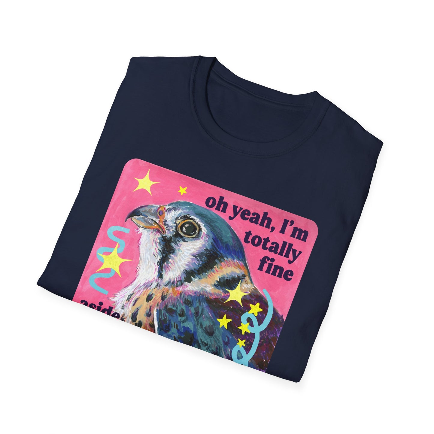 oh yeah, I'm totally fine aside from all the fascists and naz*s taking over and whatnot: feminist shirt