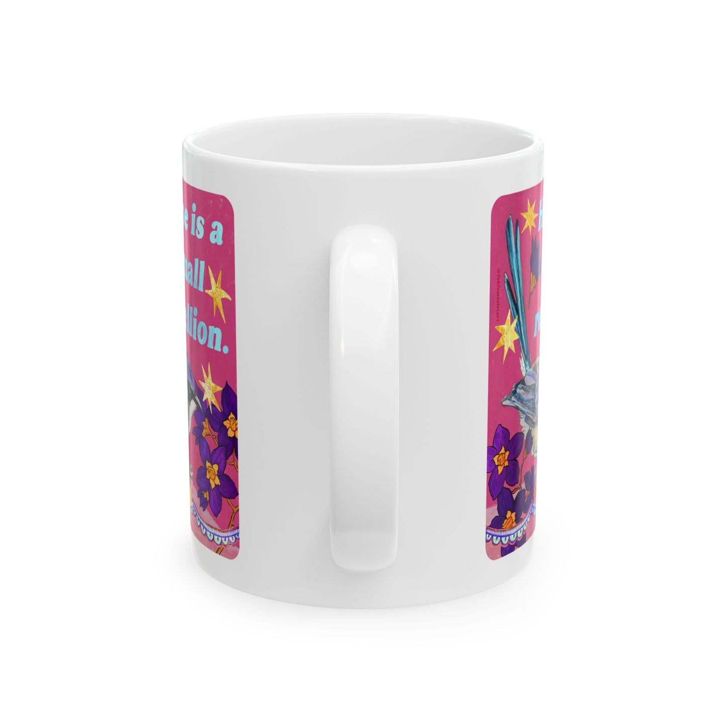 Hope is a small rebellion: feminist mug