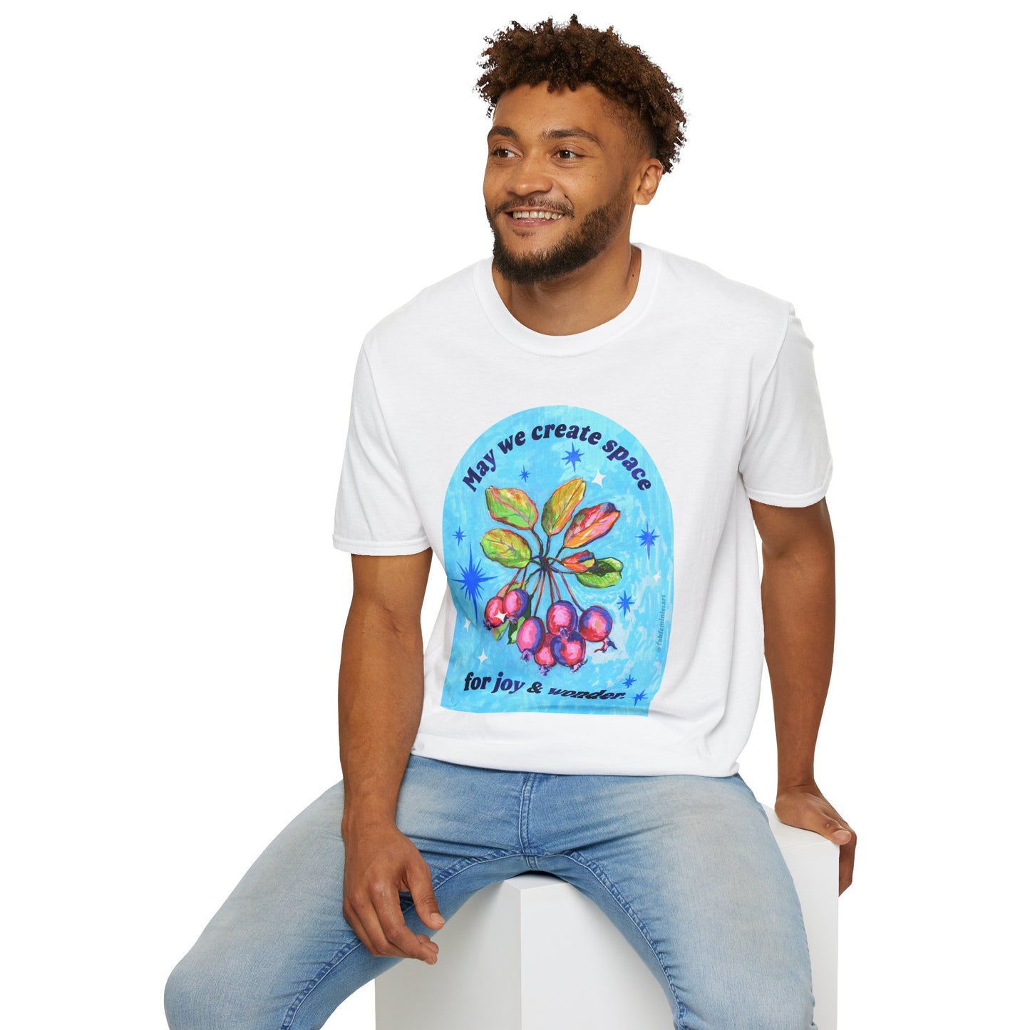 May we create space for joy and wonder: feminist shirt