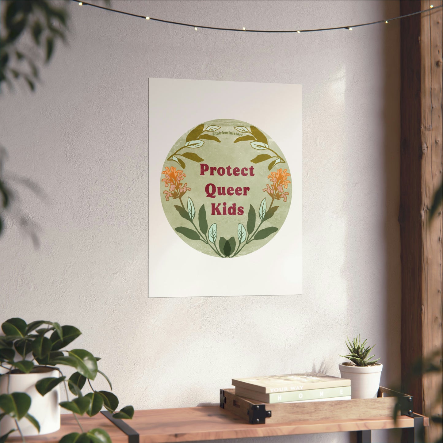 Protect Queer Kids: lgbt pride print