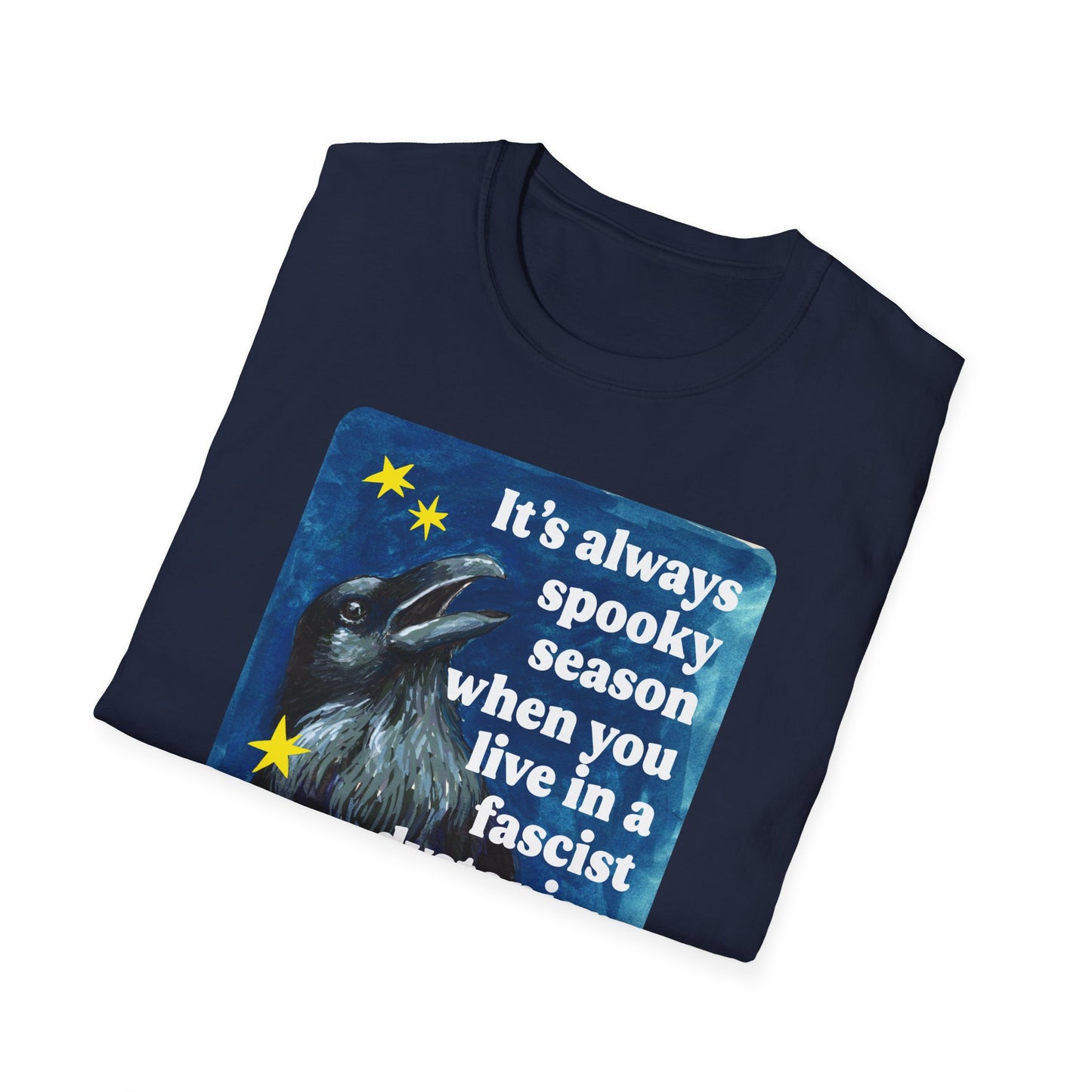 It's always spooky season when you link in a fascist dystopian hellscape: Feminist Shirt