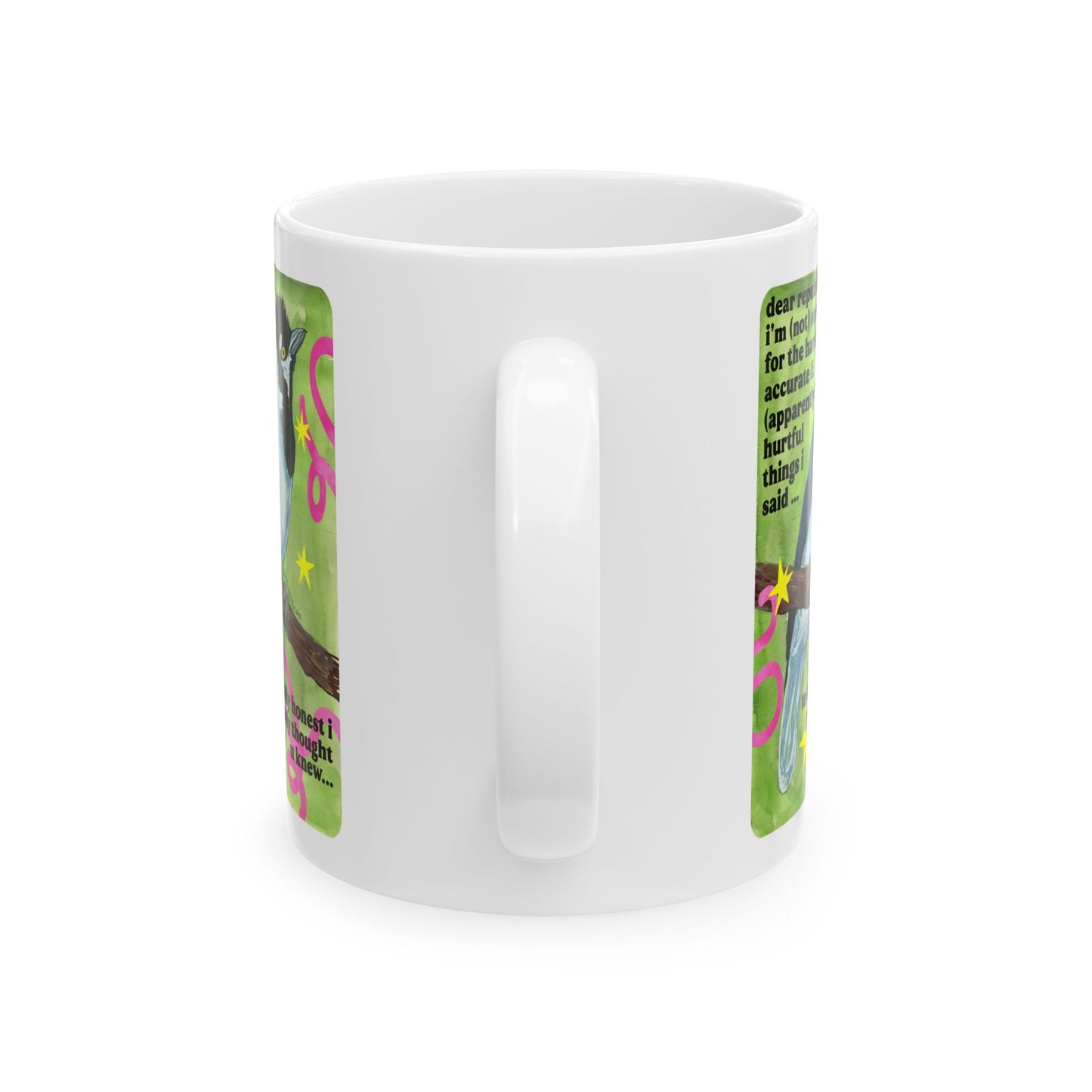 Dear republicans I'm not sorry: feminist mug