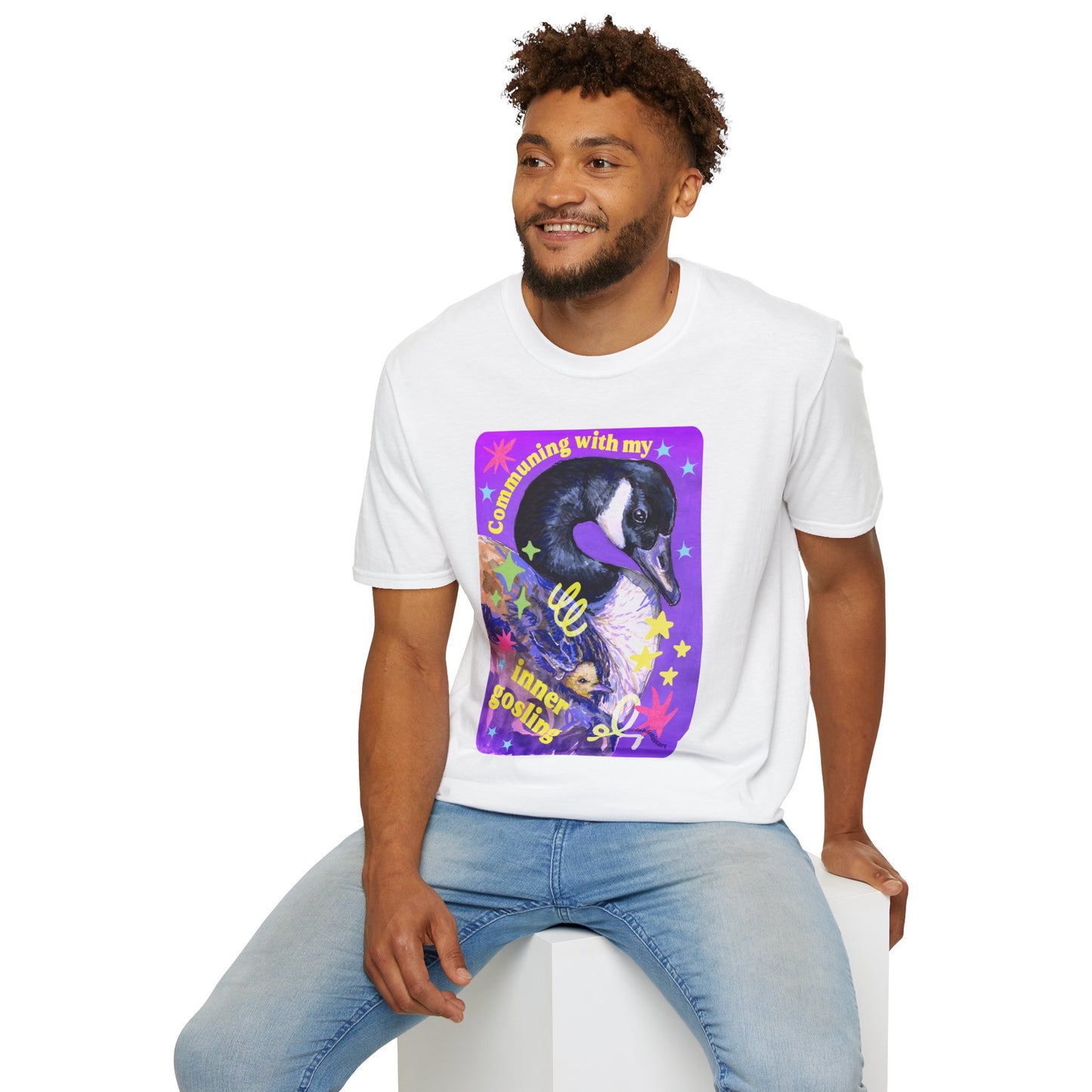 Communing with my inner gosling: feminist shirt