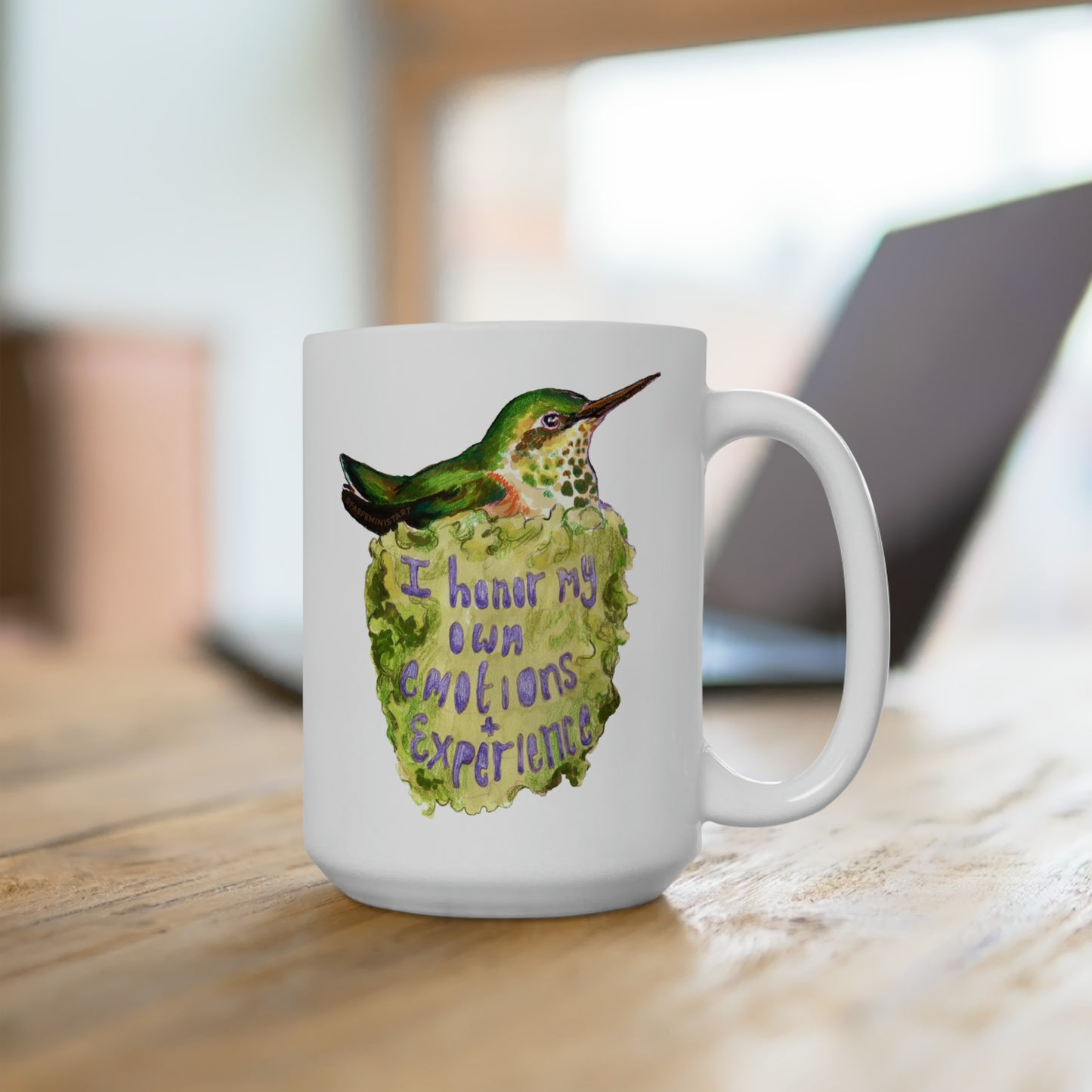 I Honor My Own Emotions and Experience: Mental Health Mug