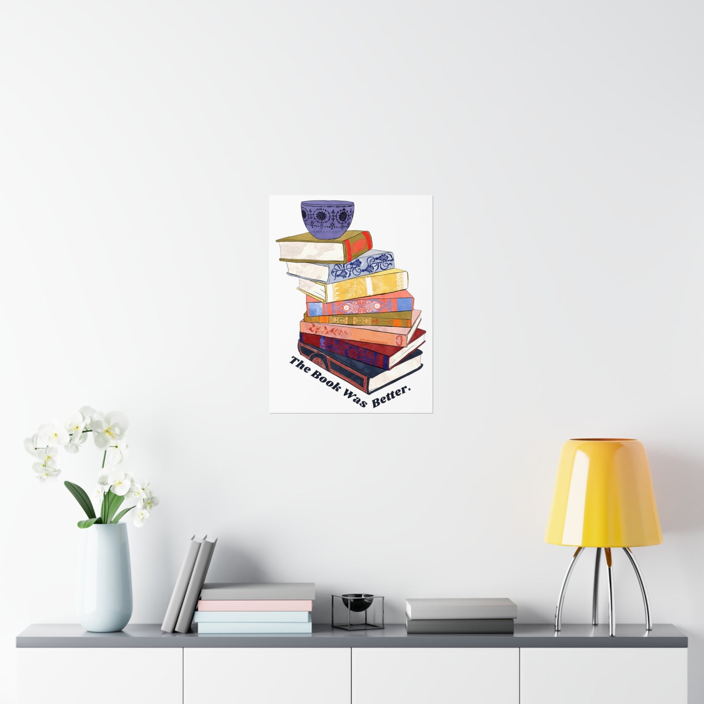 The Book Was Better: Reading Poster